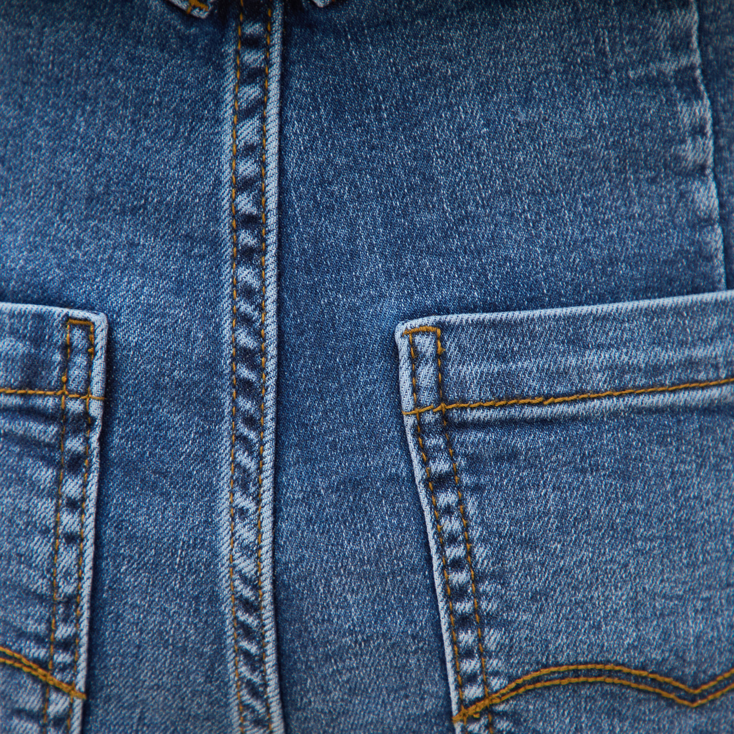 Jeans large taille haute denim stone femme