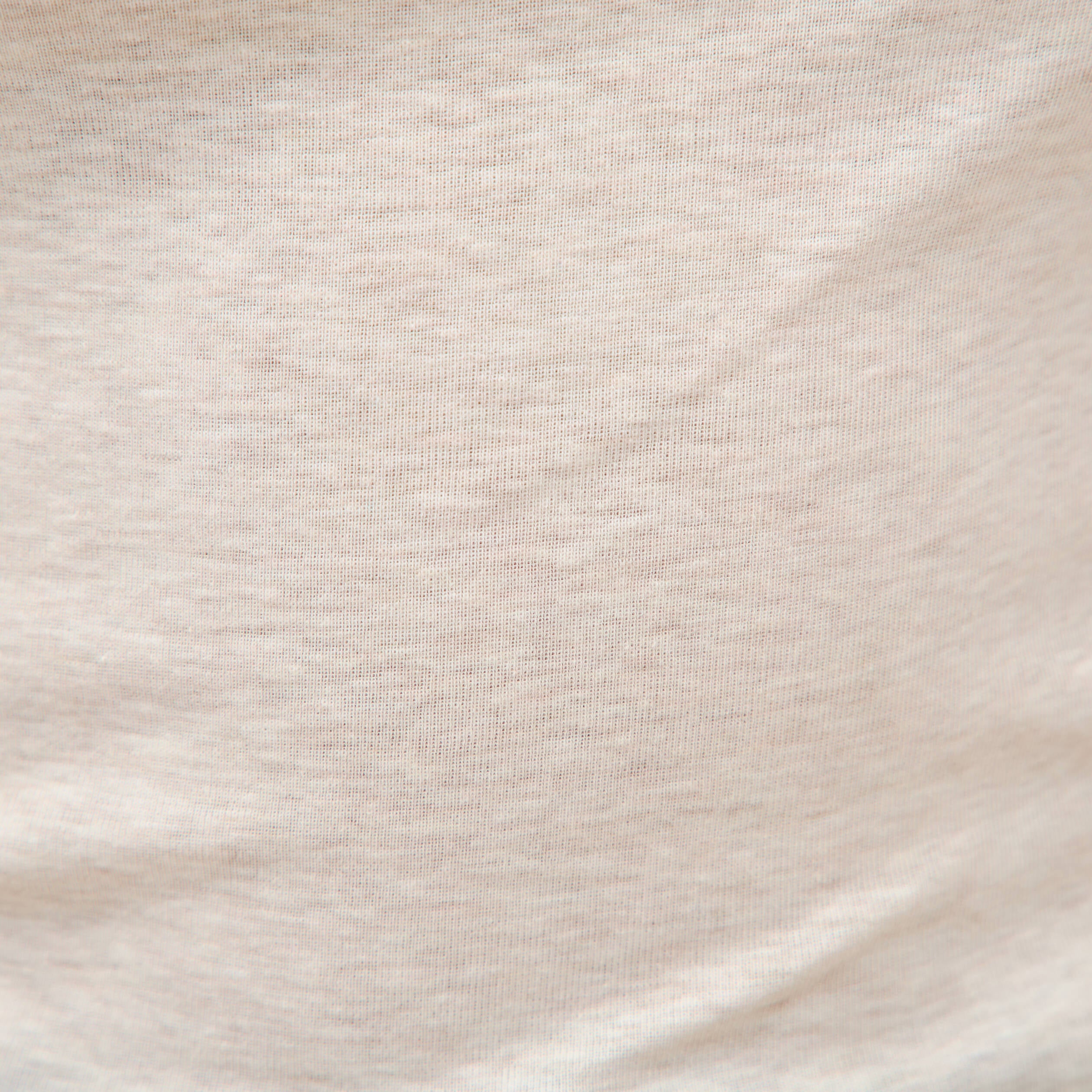 D&eacute;bardeur cintr&eacute; col rond beige femme