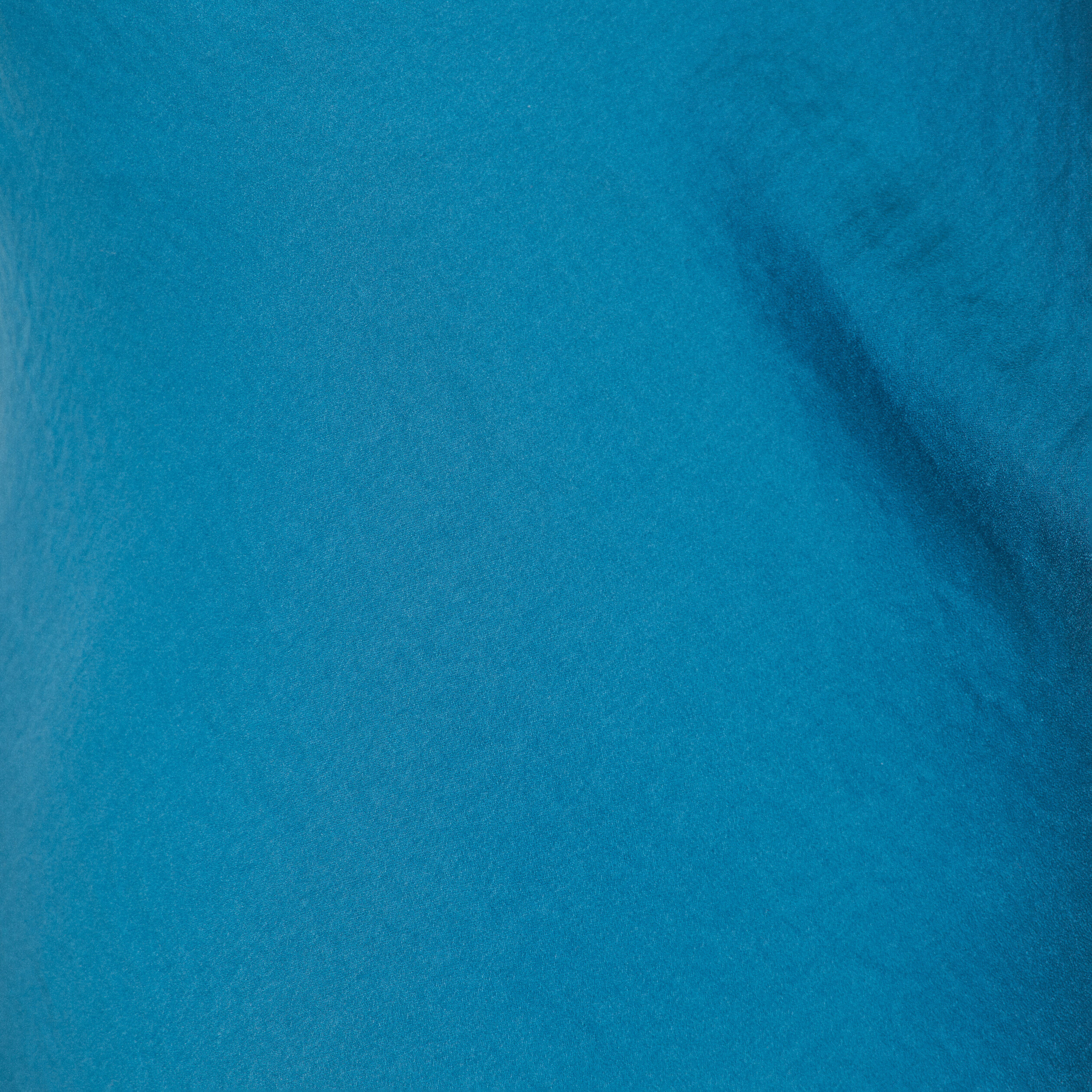 Robe longue droite à bretelles bleu pétrole femme