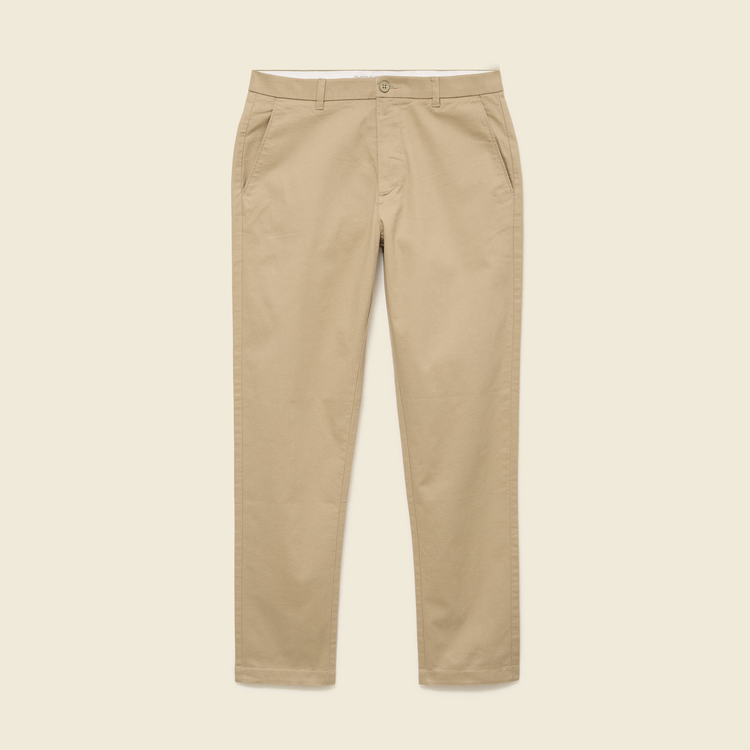 Pantalon regular longueur 32 taupe homme
