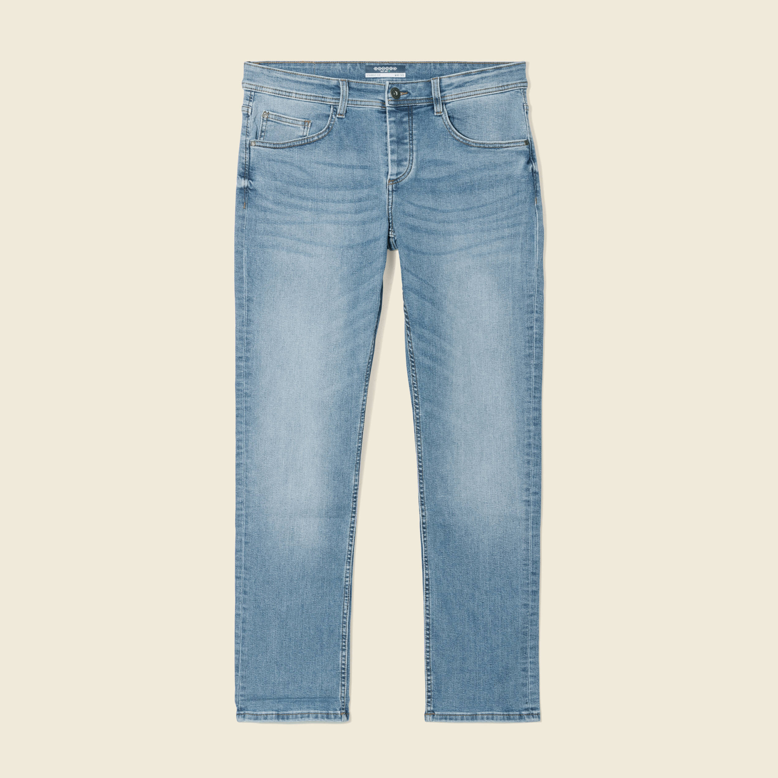 Jeans straight denim used homme