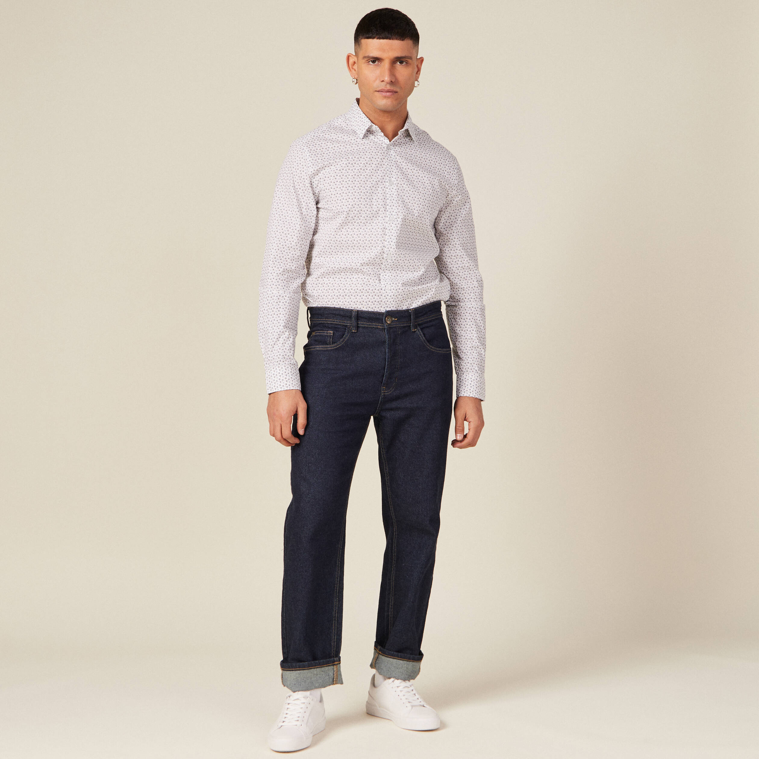 Chemise éco-responsable blanc homme