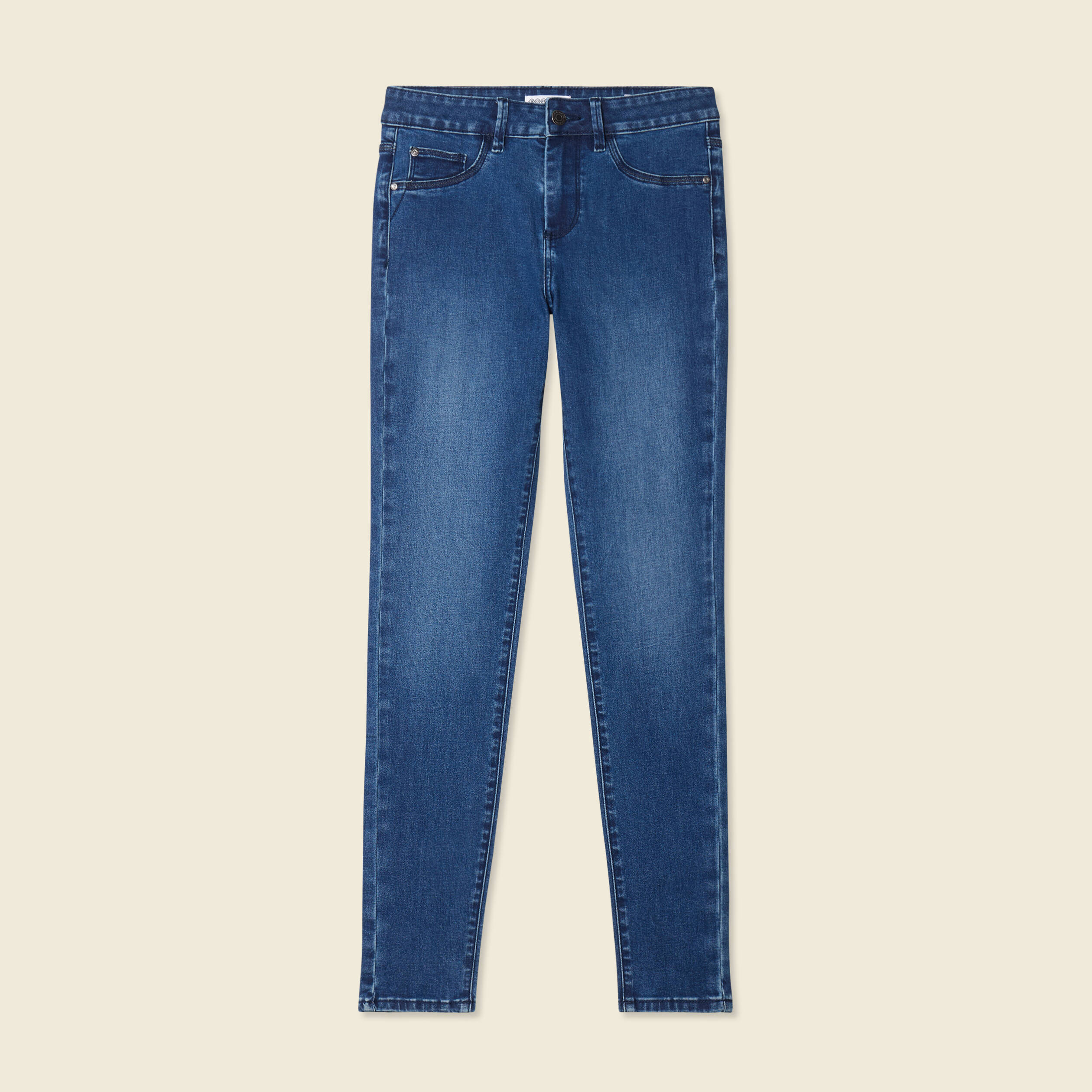 jeans lou jegging denim stone femme Jeans Lou - jegging denim stone femme