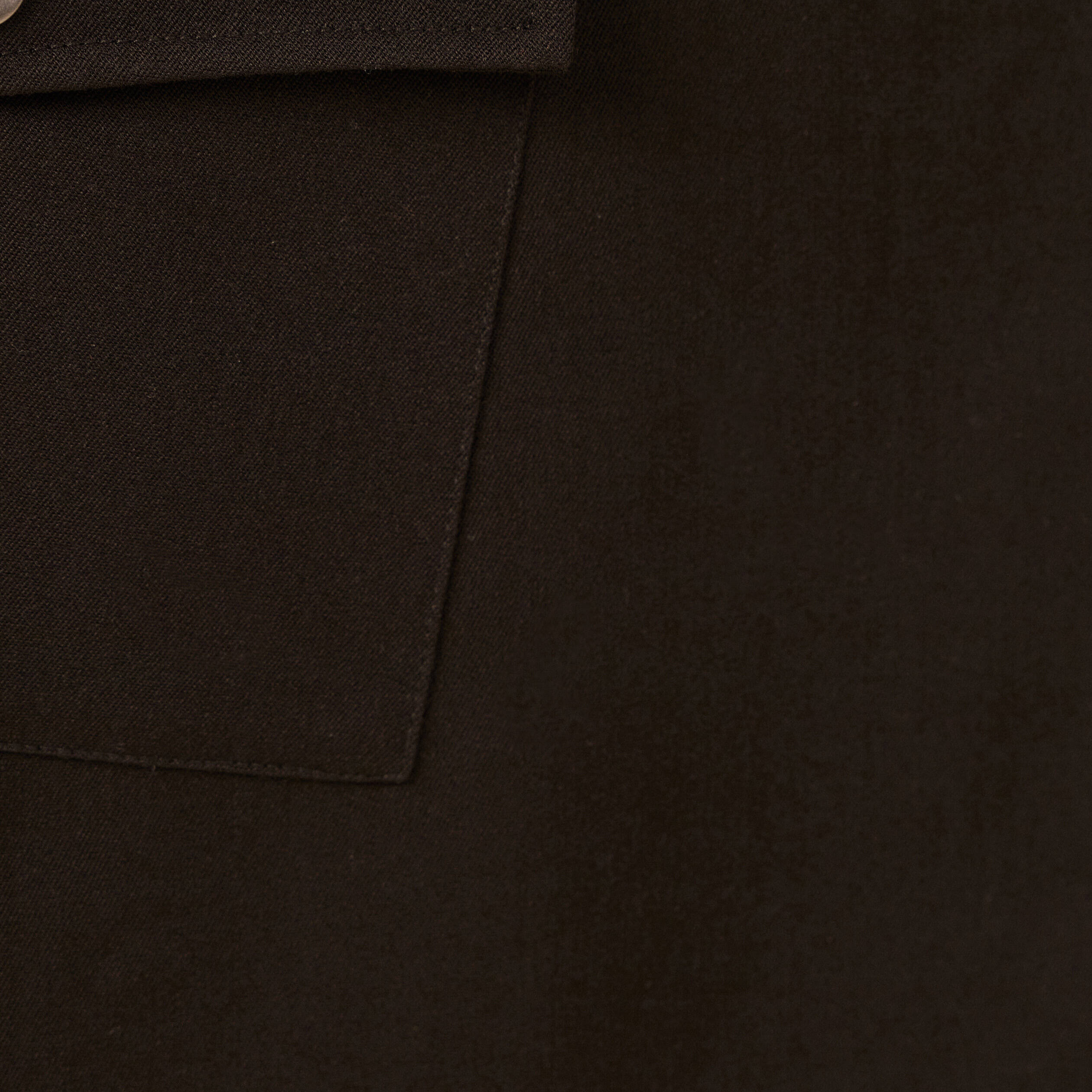 Jupe-short cargo avec boucle noir femme
