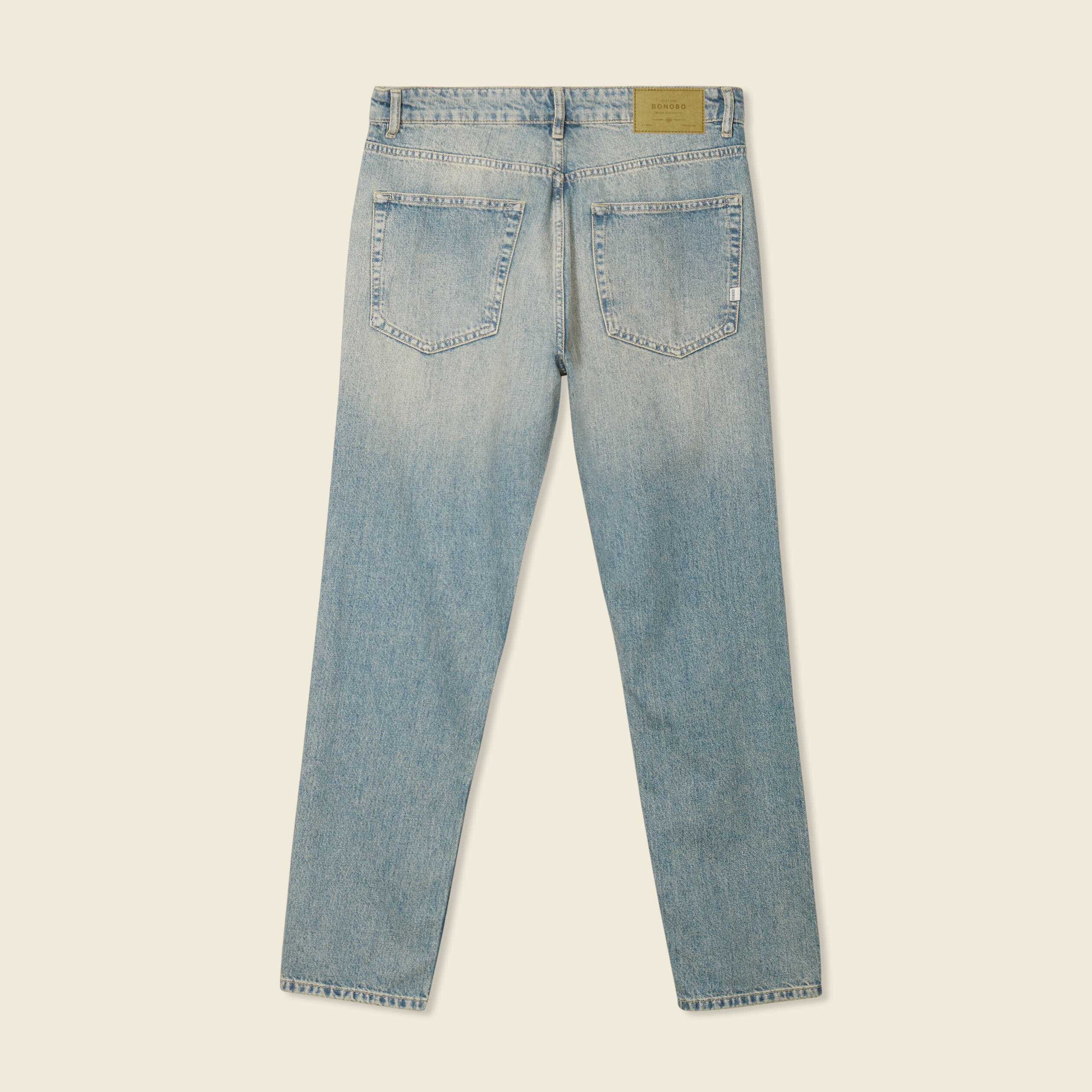 jeans straight taille tapered denim dirty homme Jeans straight taille tapered denim dirty homme