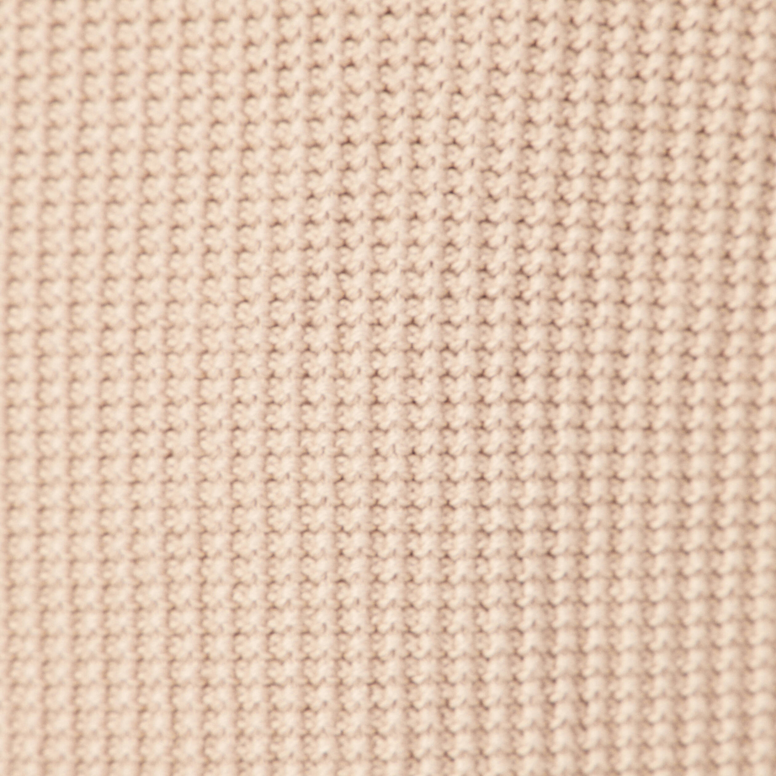 Pull manches longues beige homme