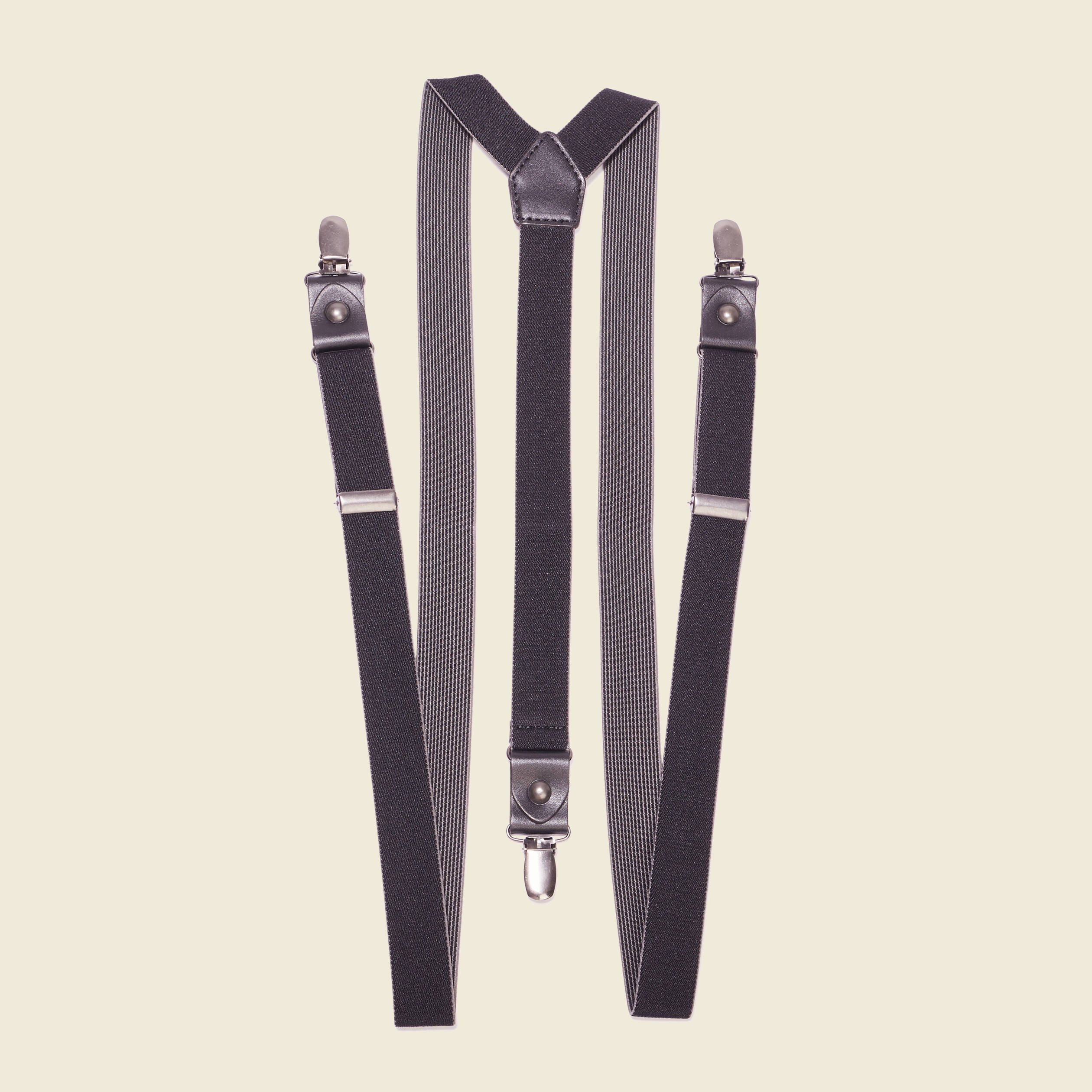 bretelles avec pinces noir homme Bretelles avec pinces noir homme