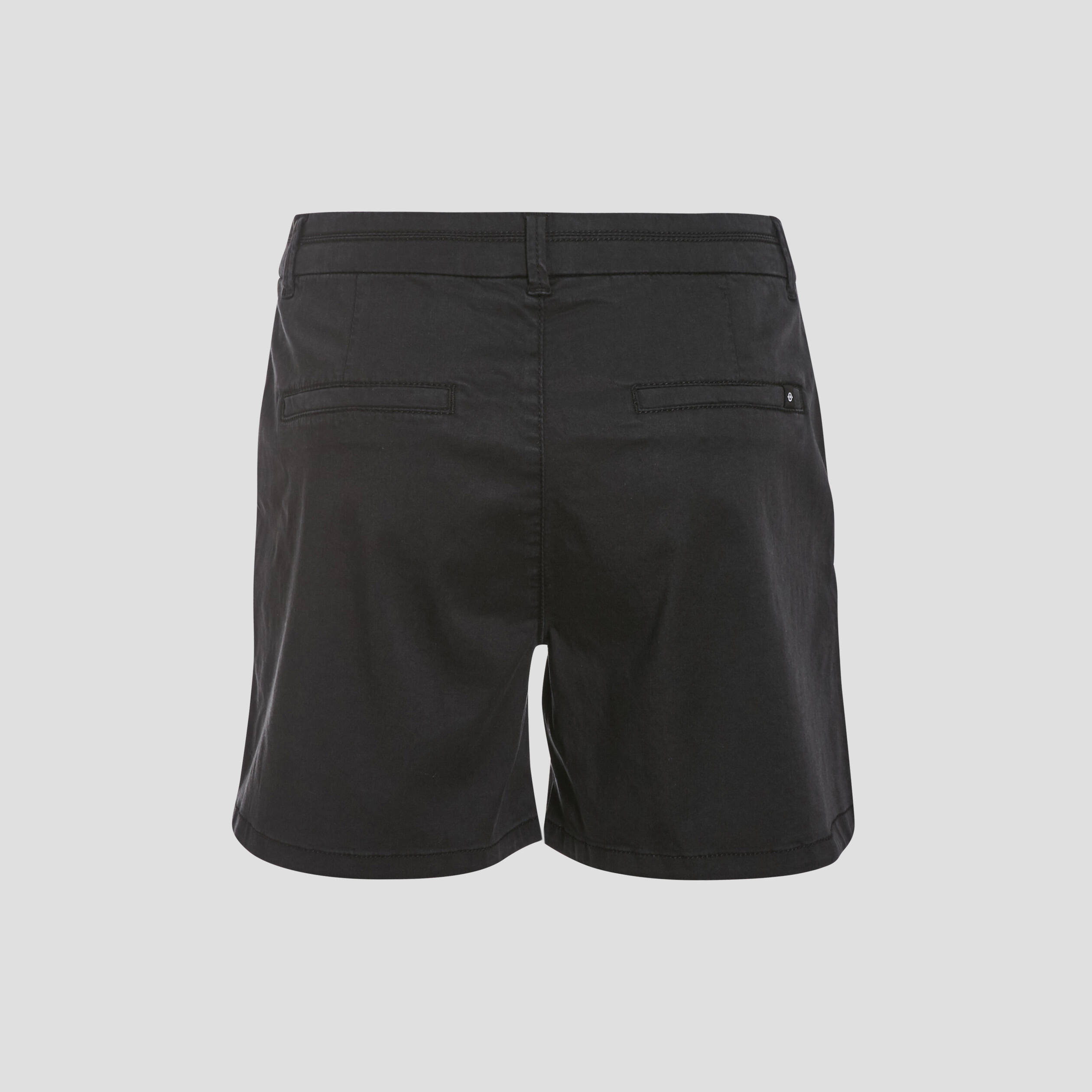 short chino eco responsable noir femme Short chino éco-responsable noir femme