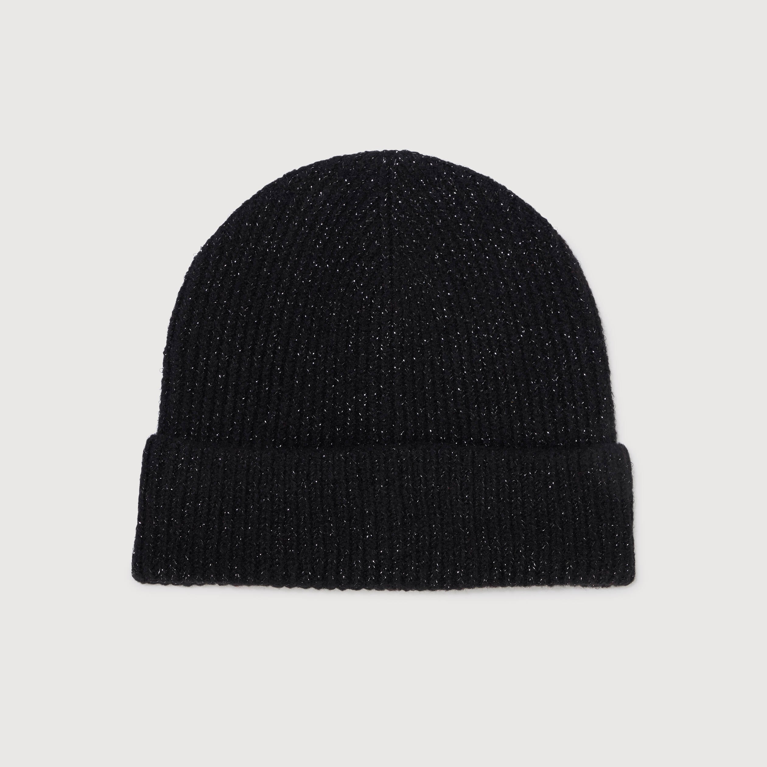 Bonnet noir femme