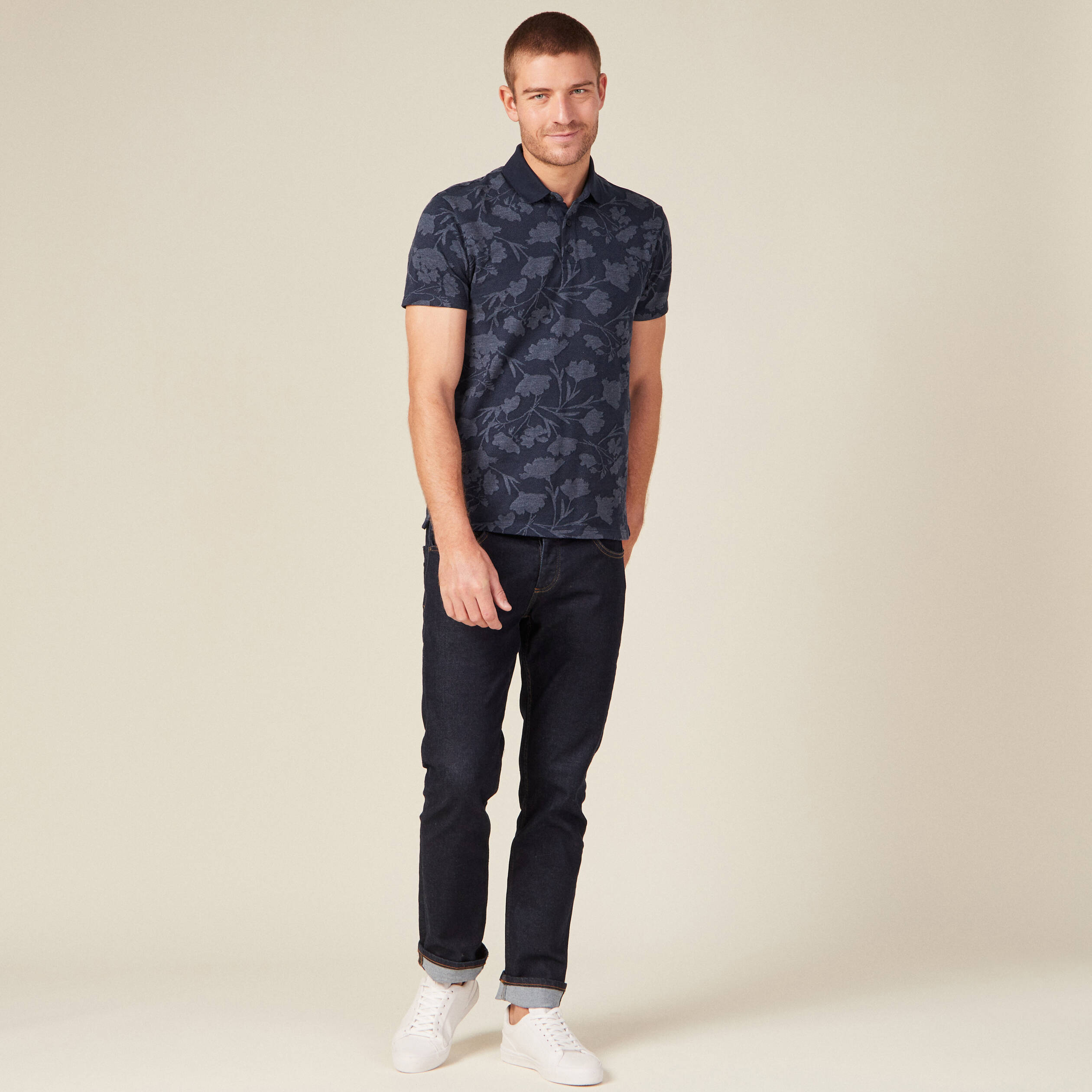 polo manches courtes bleu marine homme Polo manches courtes bleu marine homme