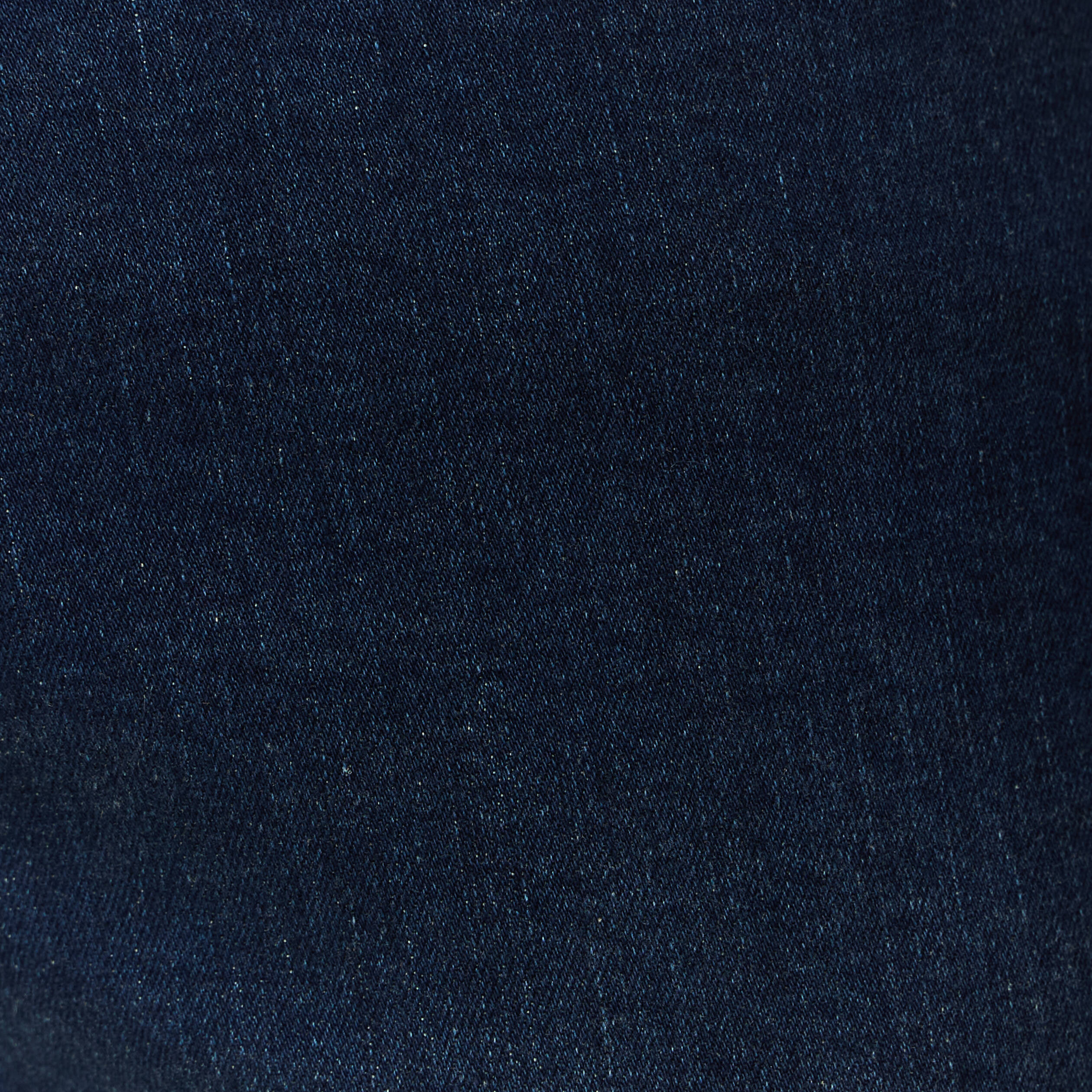 Jeans slim éco-responsable denim brut homme