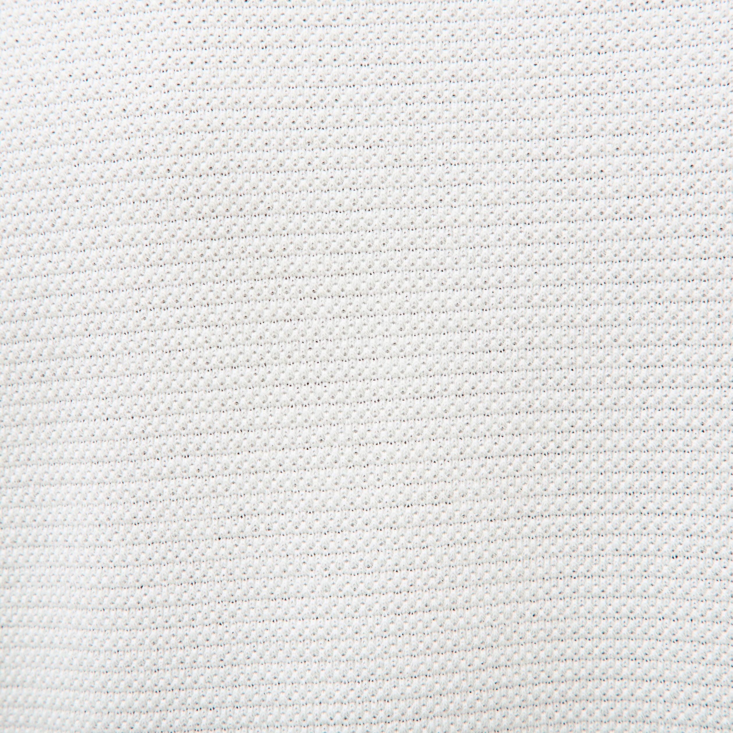 Polo manches courtes col cubain ecru homme