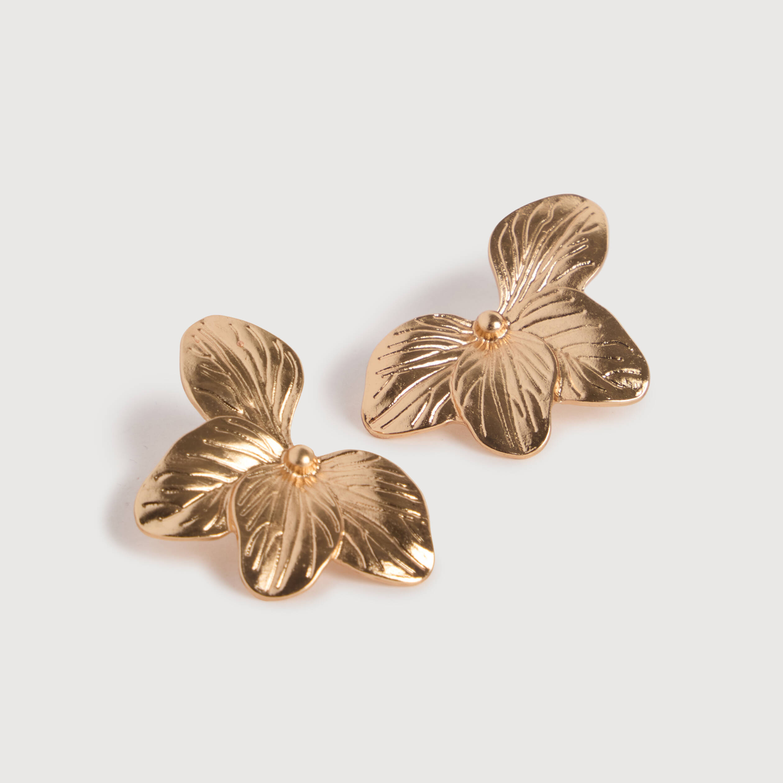 Boucles d'oreilles couleur or femme