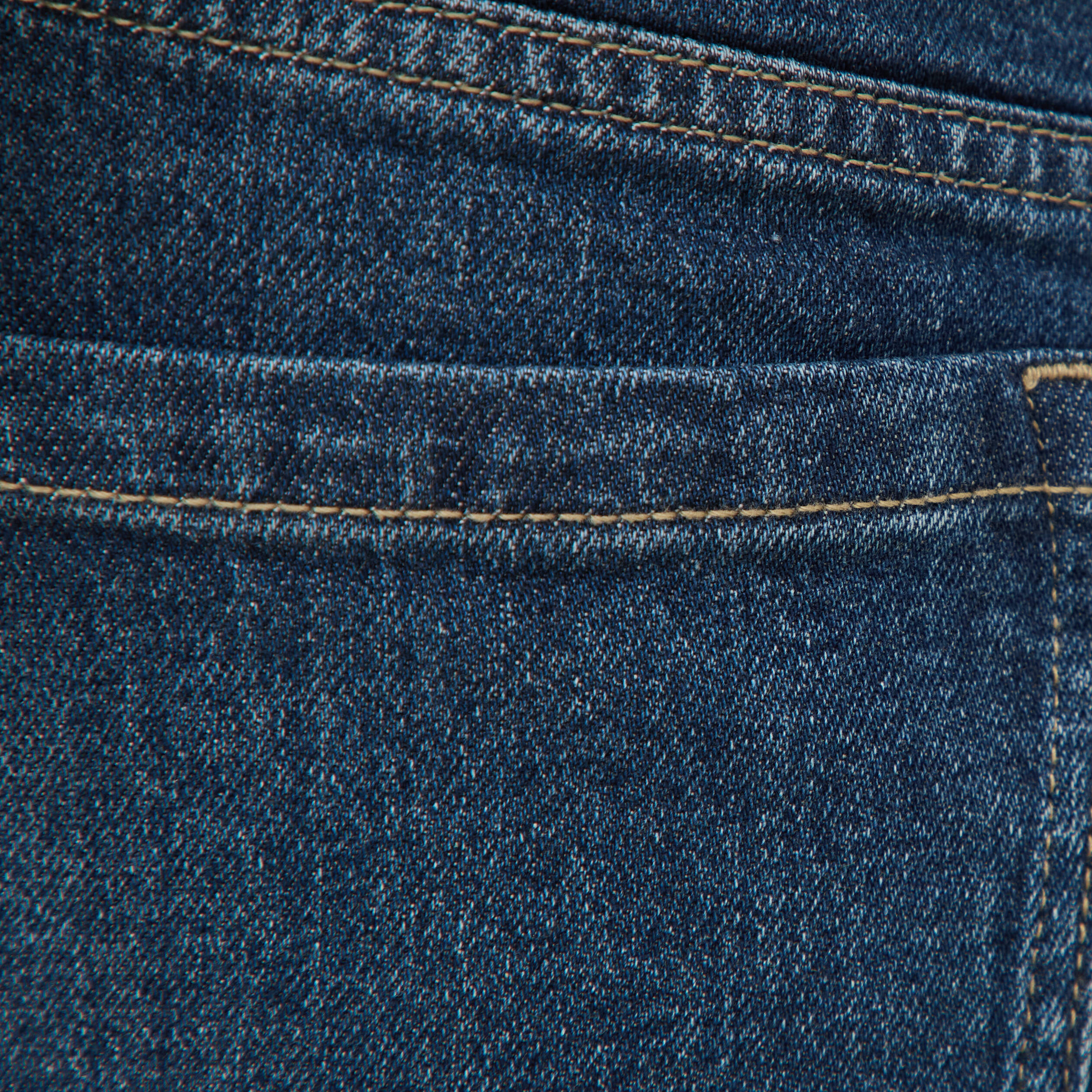 Jeans large taille haute denim brut femme