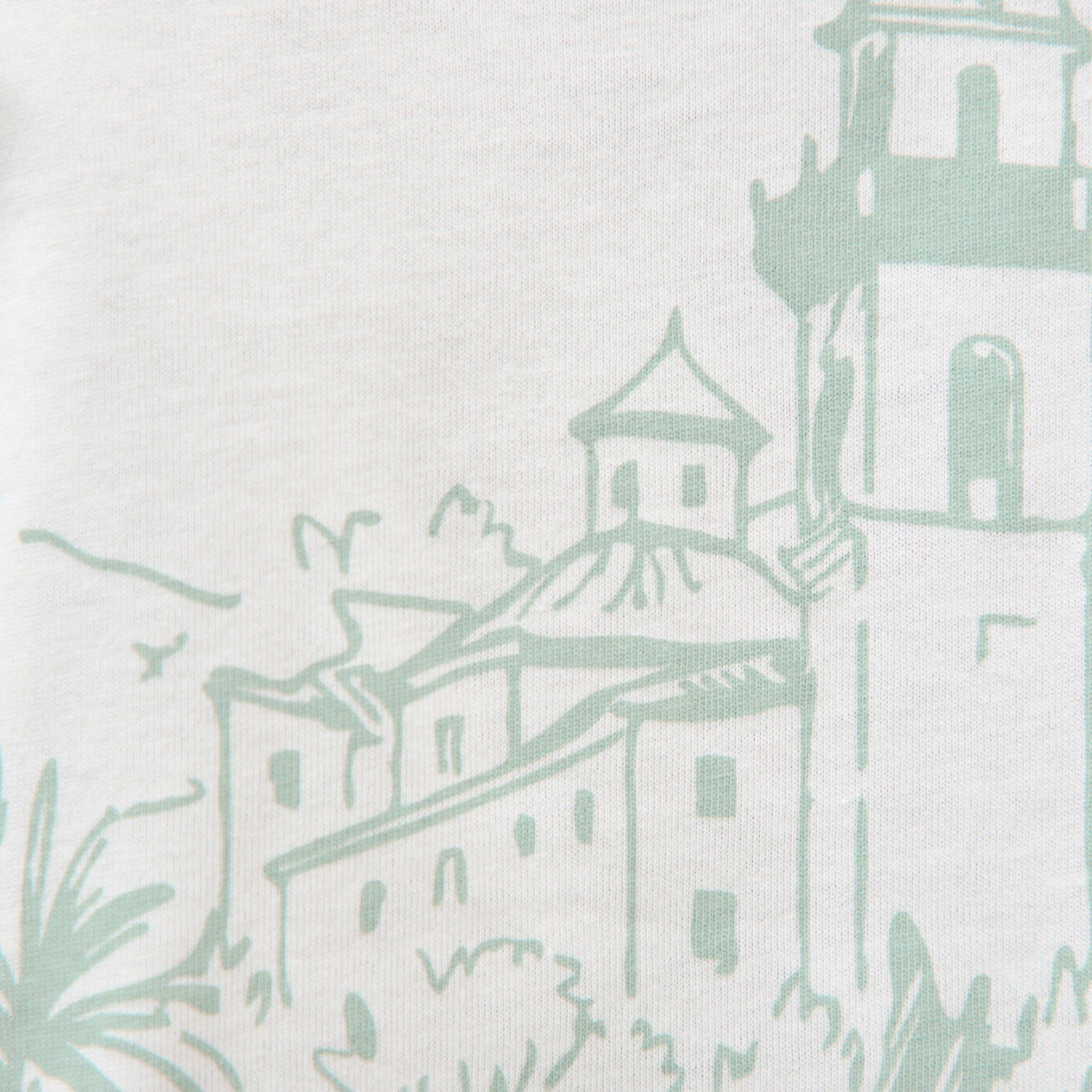 T-shirt en coton ecru homme