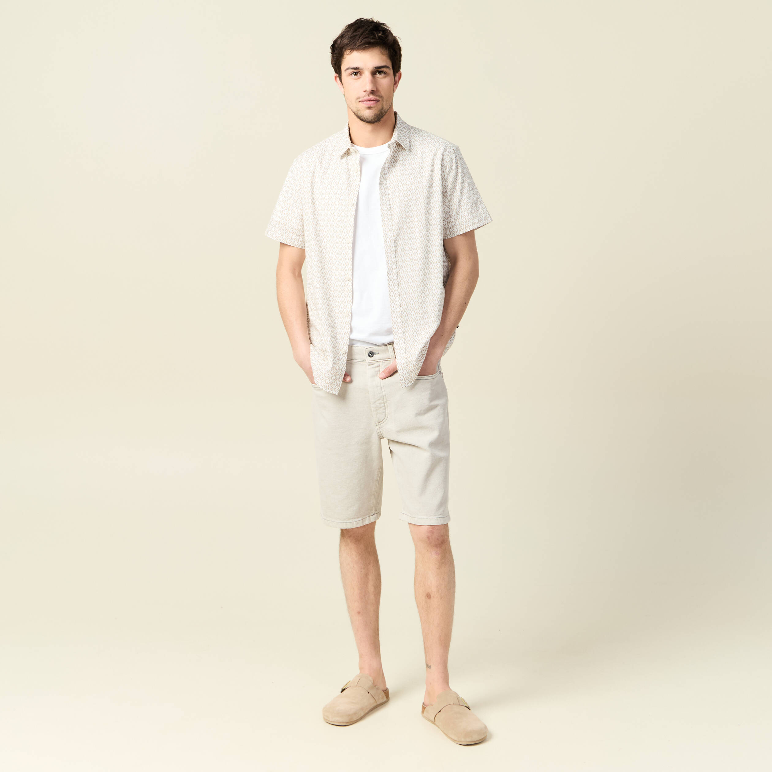 chemise manches courtes blanc homme Chemise manches courtes blanc homme
