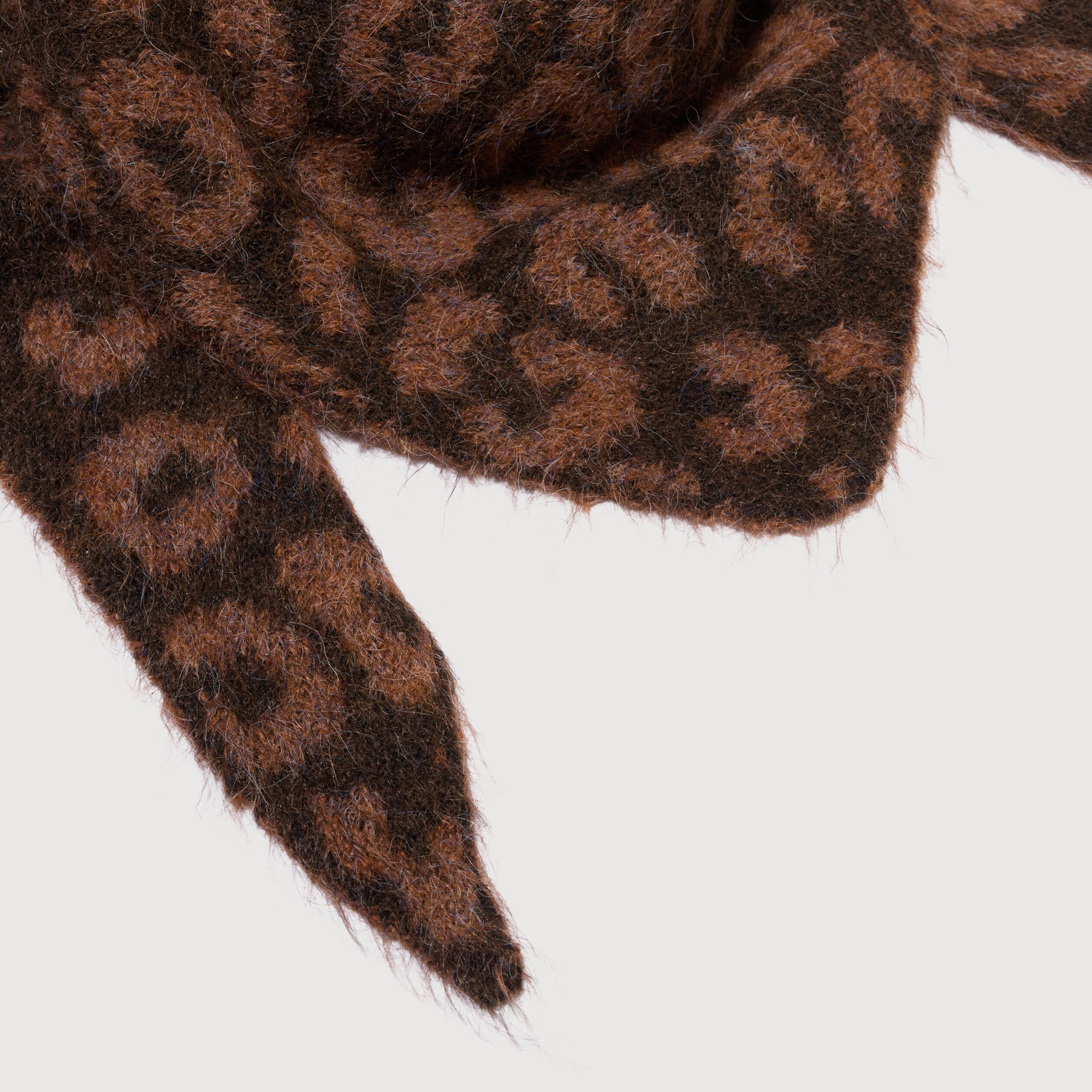 &Eacute;charpe marron clair femme