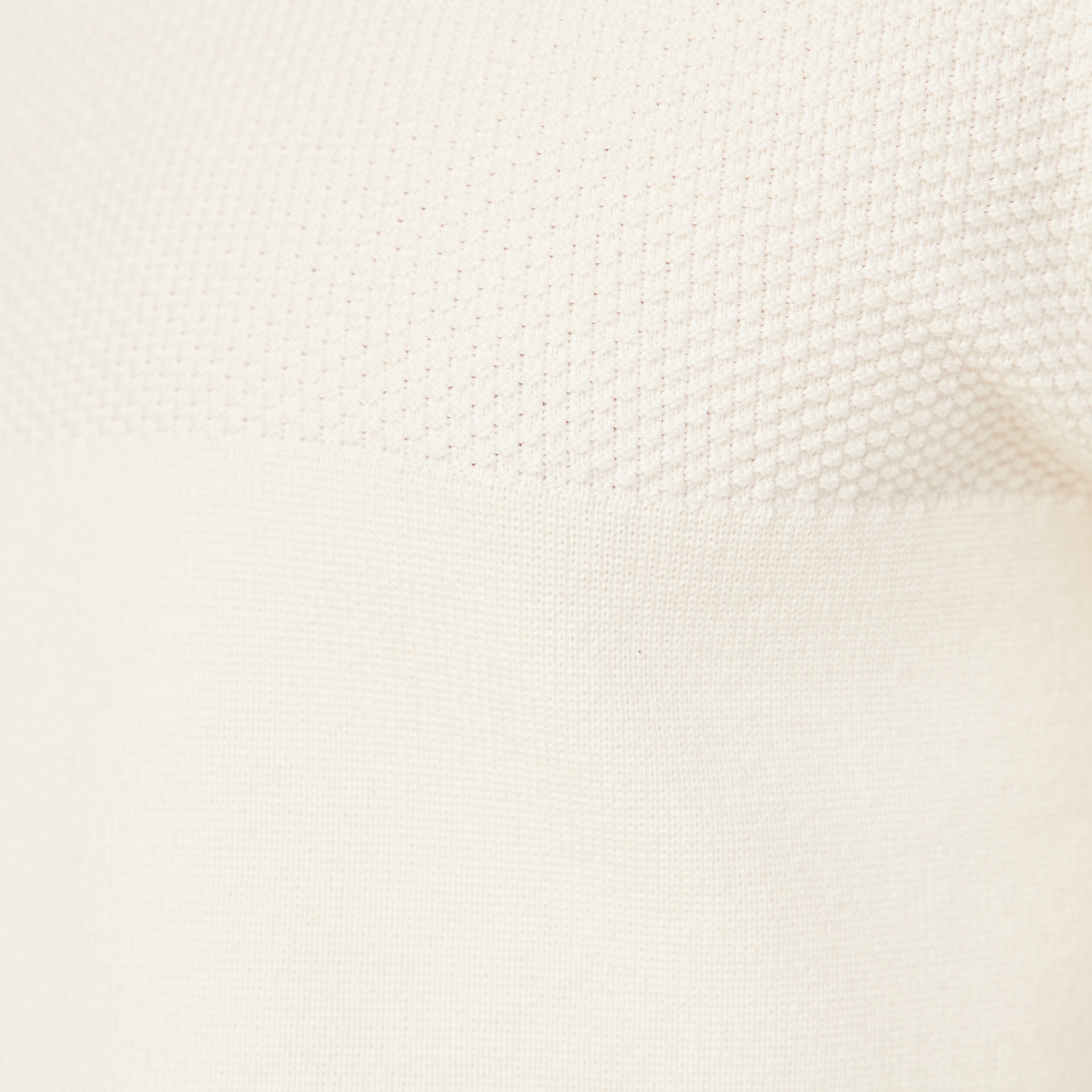 Pull manches longues à boutons ecru homme