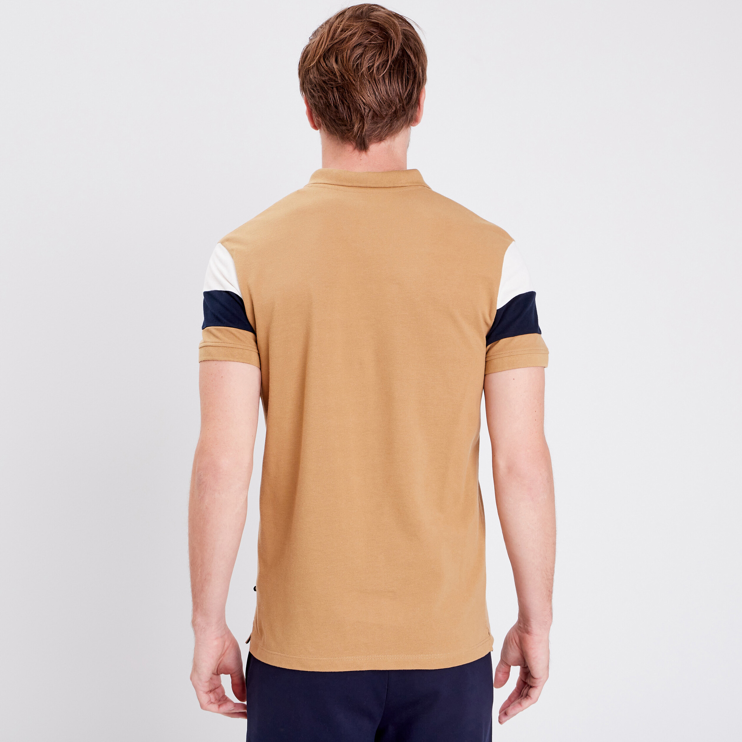 Polo camel on sale homme