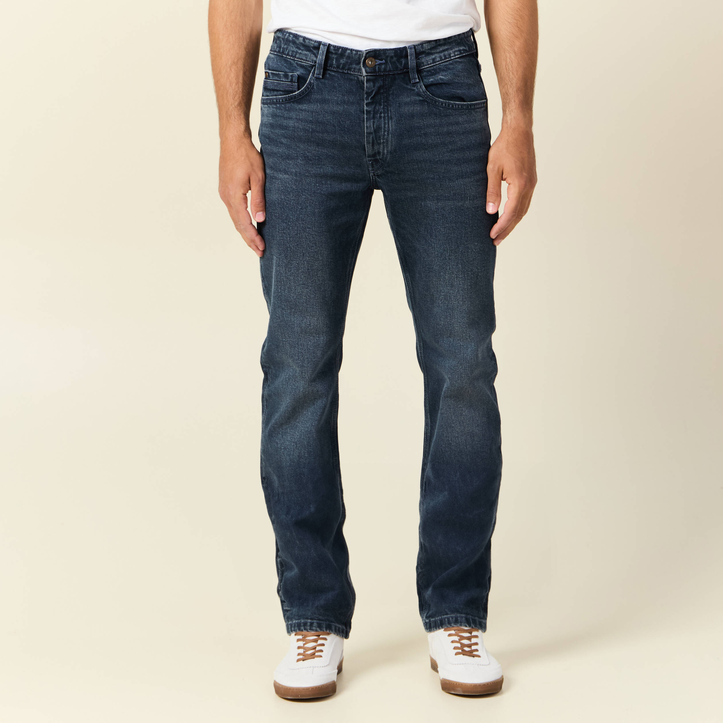 jeans regular 5 poches denim stone homme Jeans regular 5 poches denim stone homme