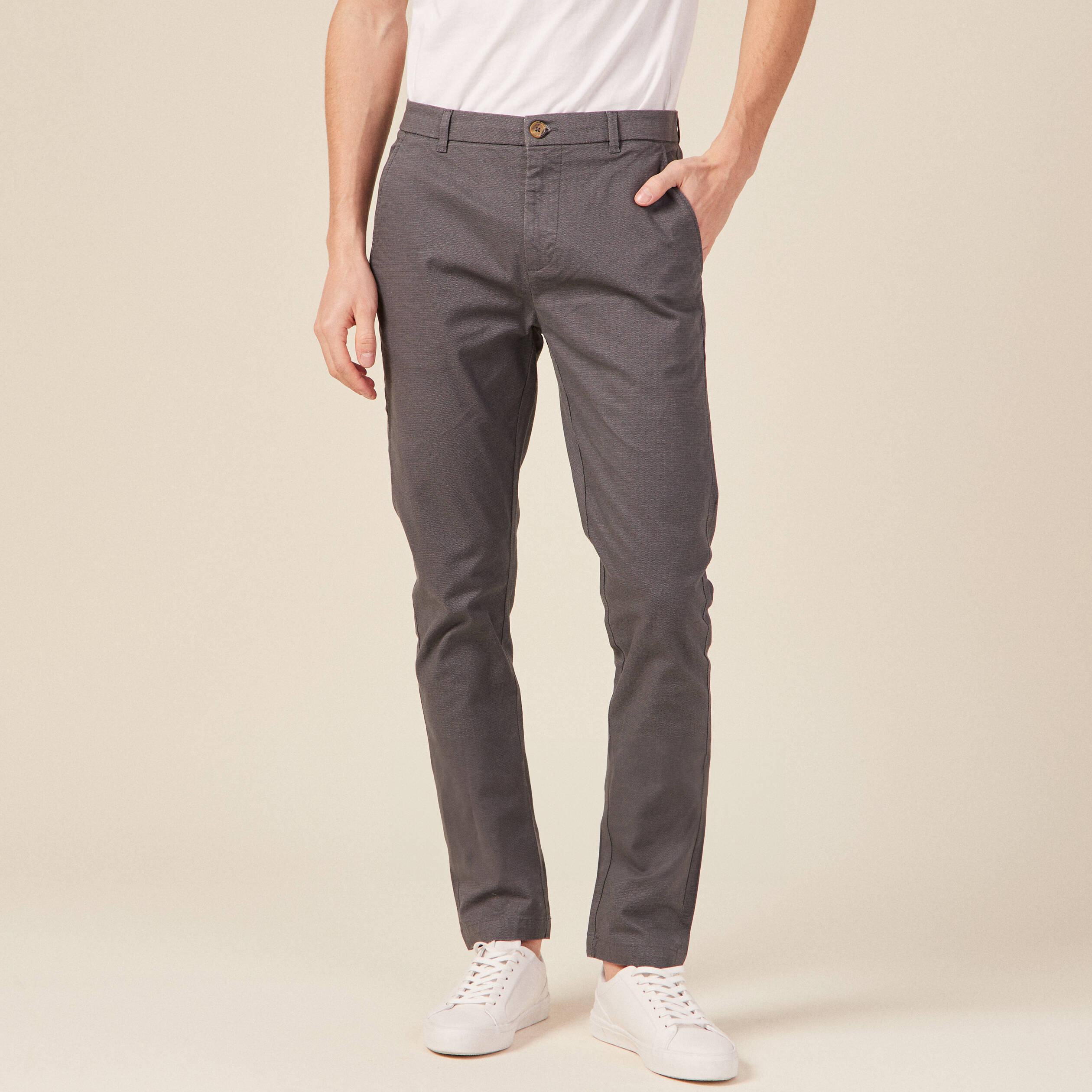 Coupe slim Pantalon chino 'JPSTMARCO JJARTHUR' JACK & JONES en Gris | ABOUT YOU Coupe slim Pantalon chino 'JPSTMARCO JJARTHUR' JACK & JONES en Gris | ABOUT YOU