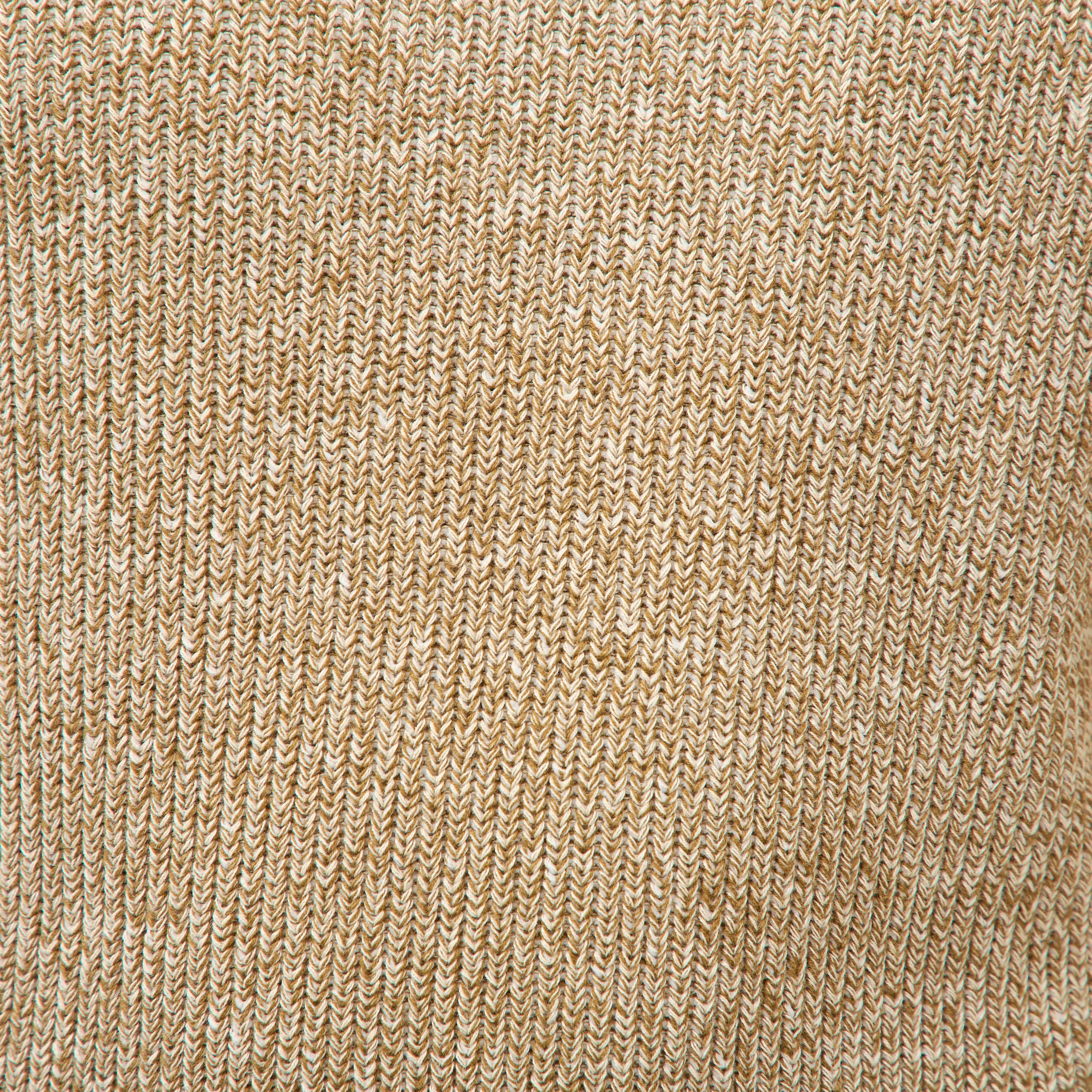 Pull manches longues camel homme