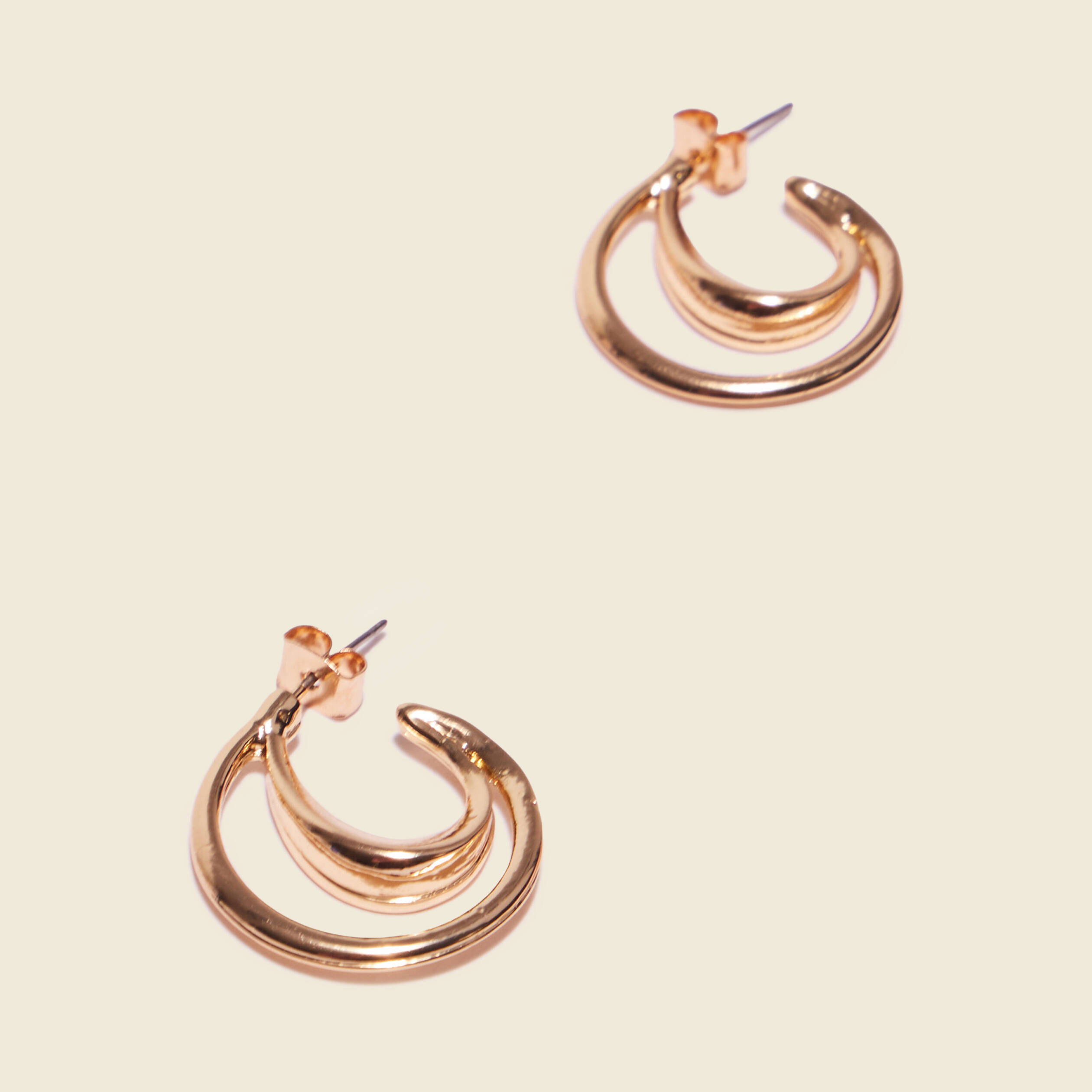 boucles doreilles creoles couleur or femme Boucles d'oreilles créoles couleur or femme