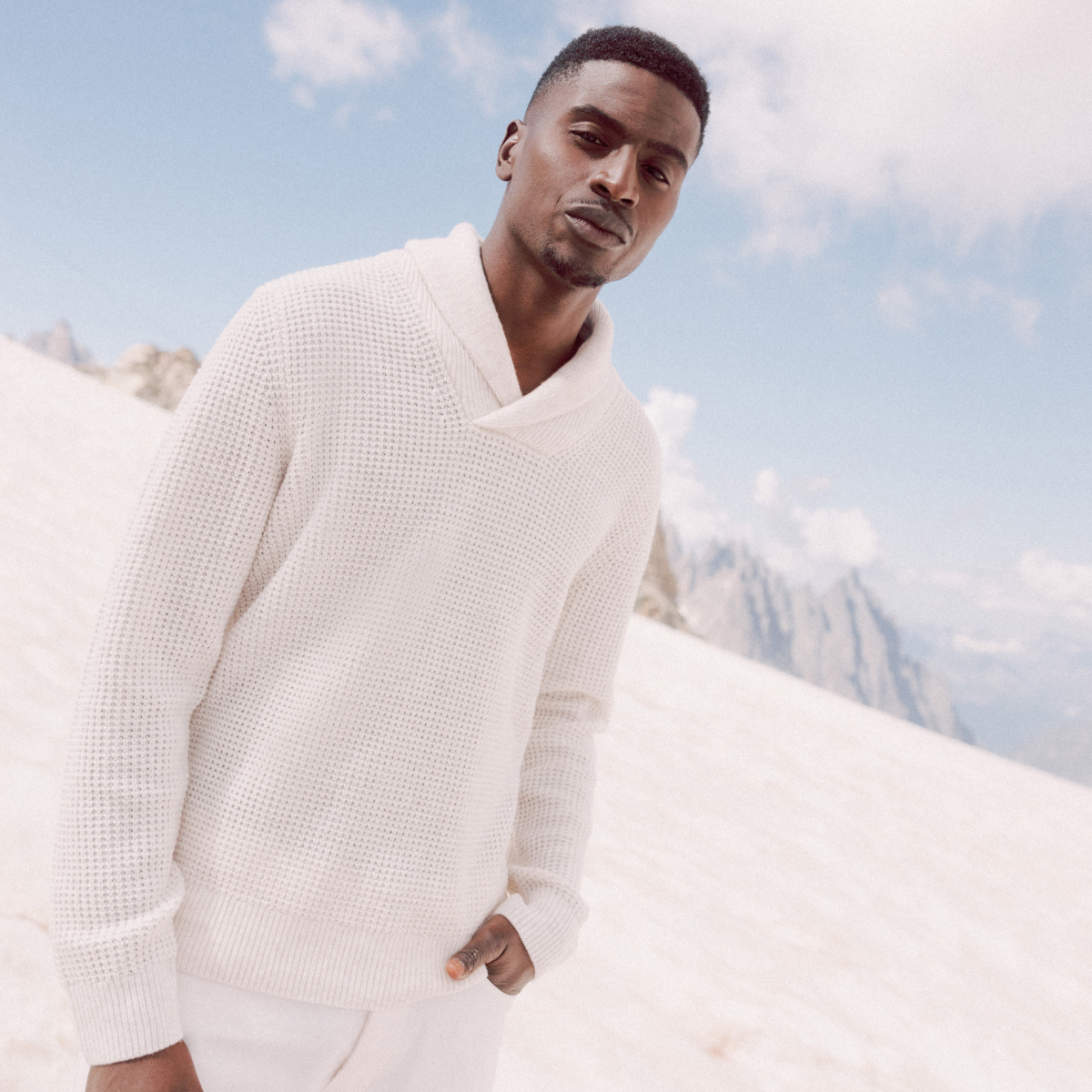 HOT Pull Laine Col RoulÃ© Homme Outfit Pull Irlandais Pull Col