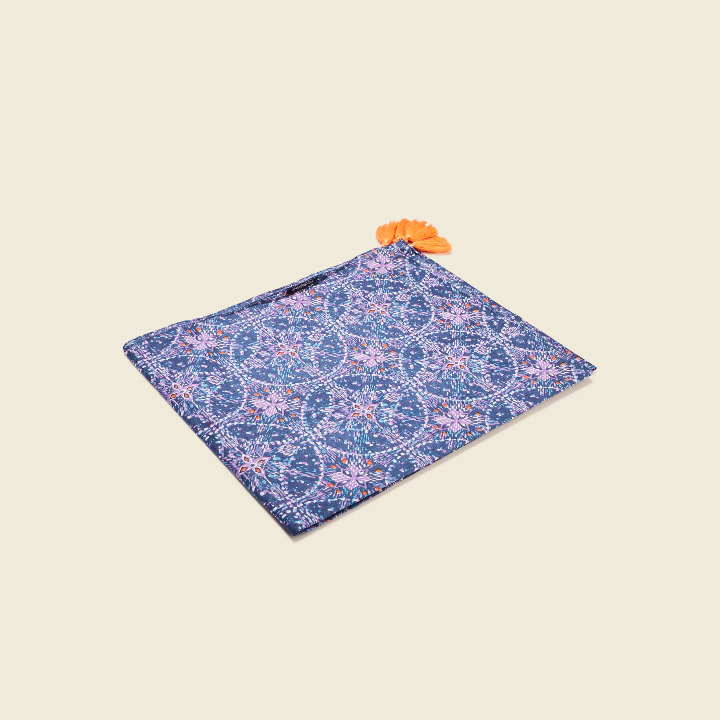 Foulard bleu marine femme