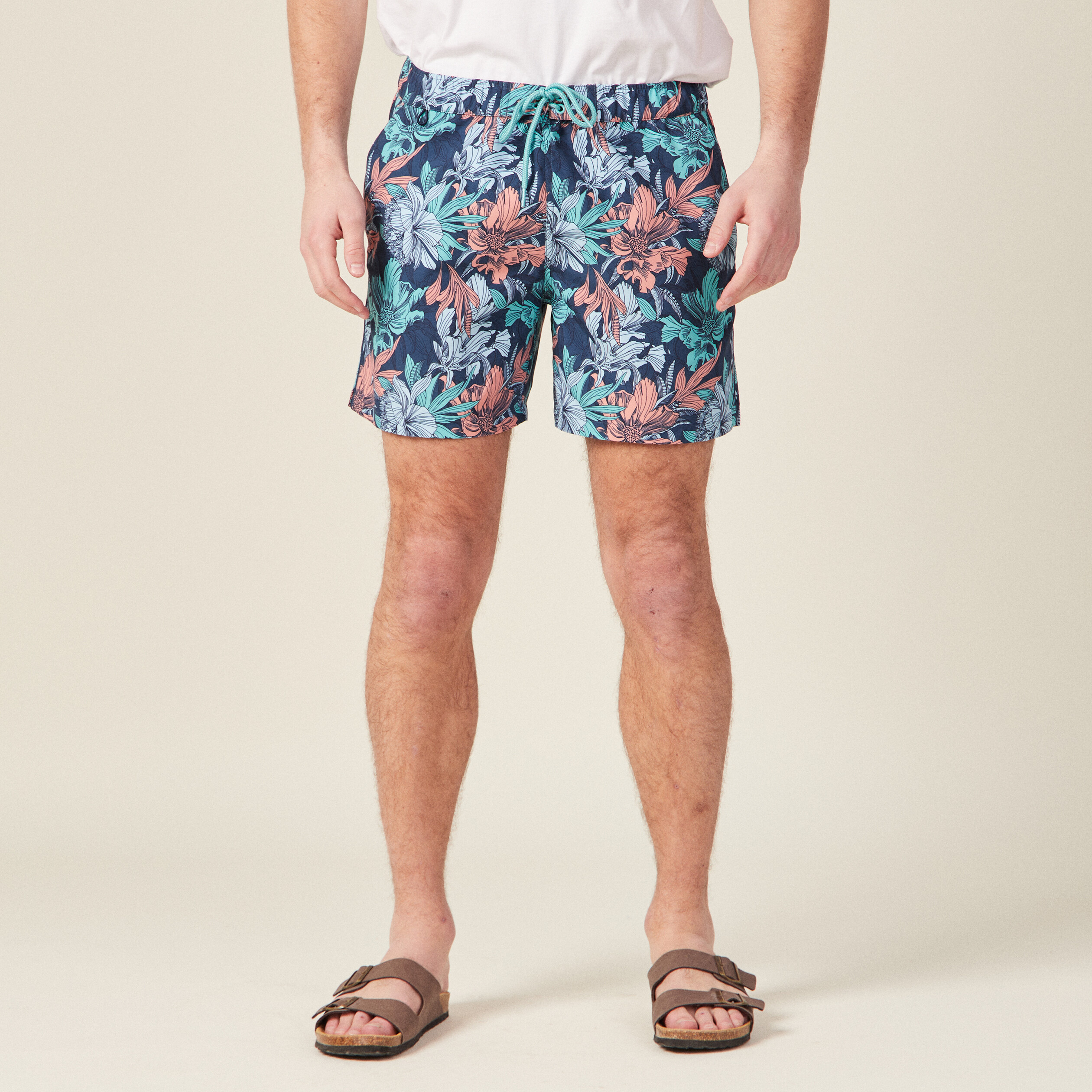 short de bain bleu marine homme Short de bain bleu marine homme