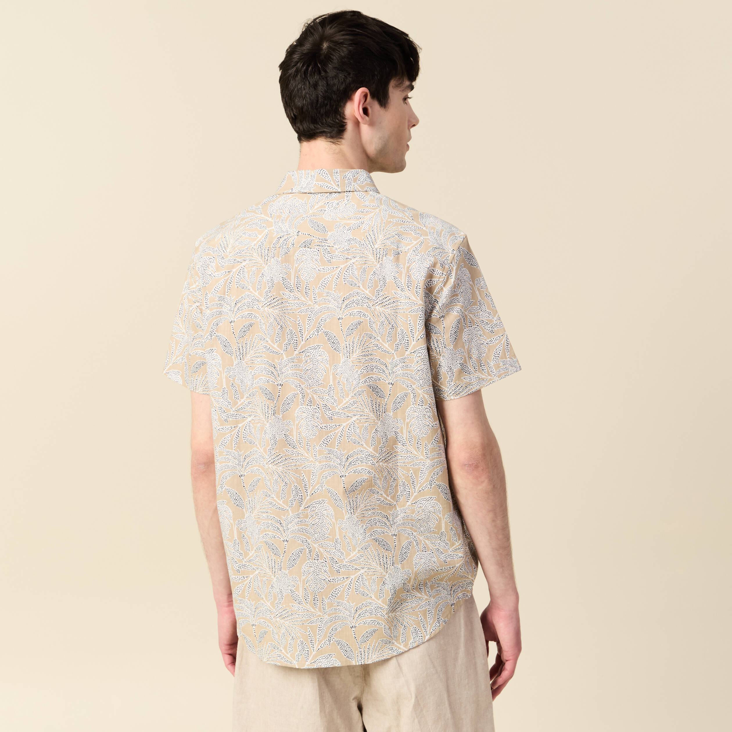chemise manches courtes vert homme Chemise manches courtes vert homme