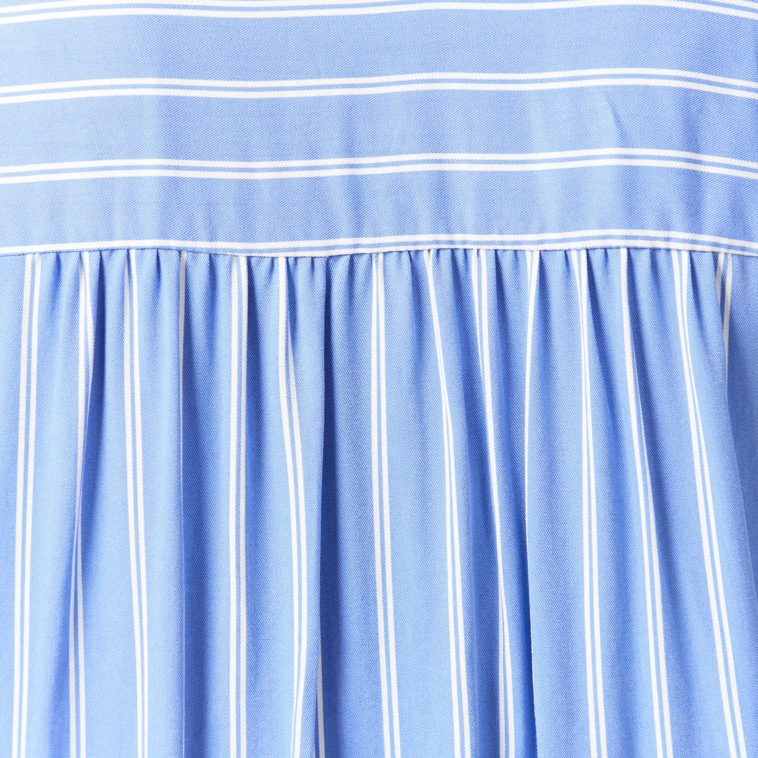 Blouse manches longues denim baby bleu femme