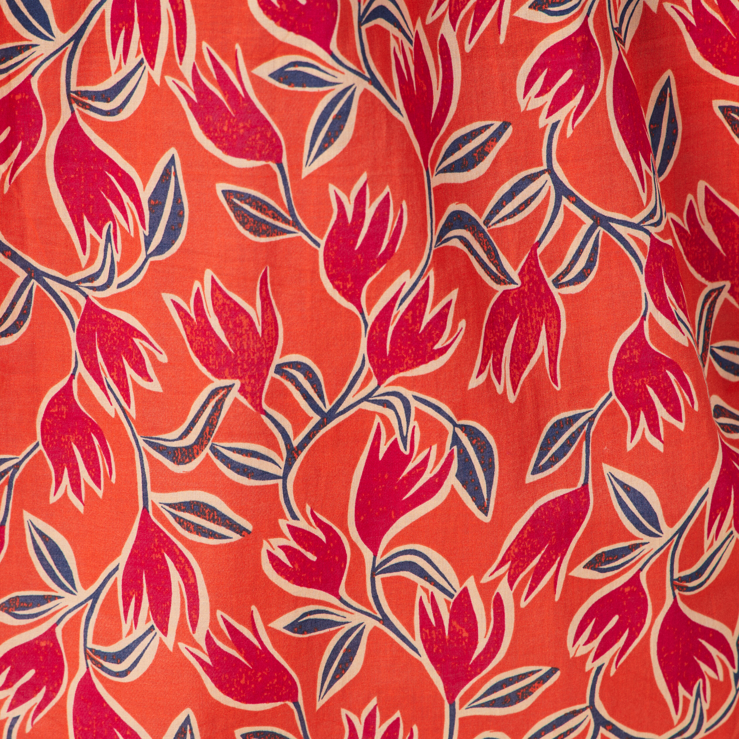 chemise eco responsable orange femme Chemise éco-responsable orange femme