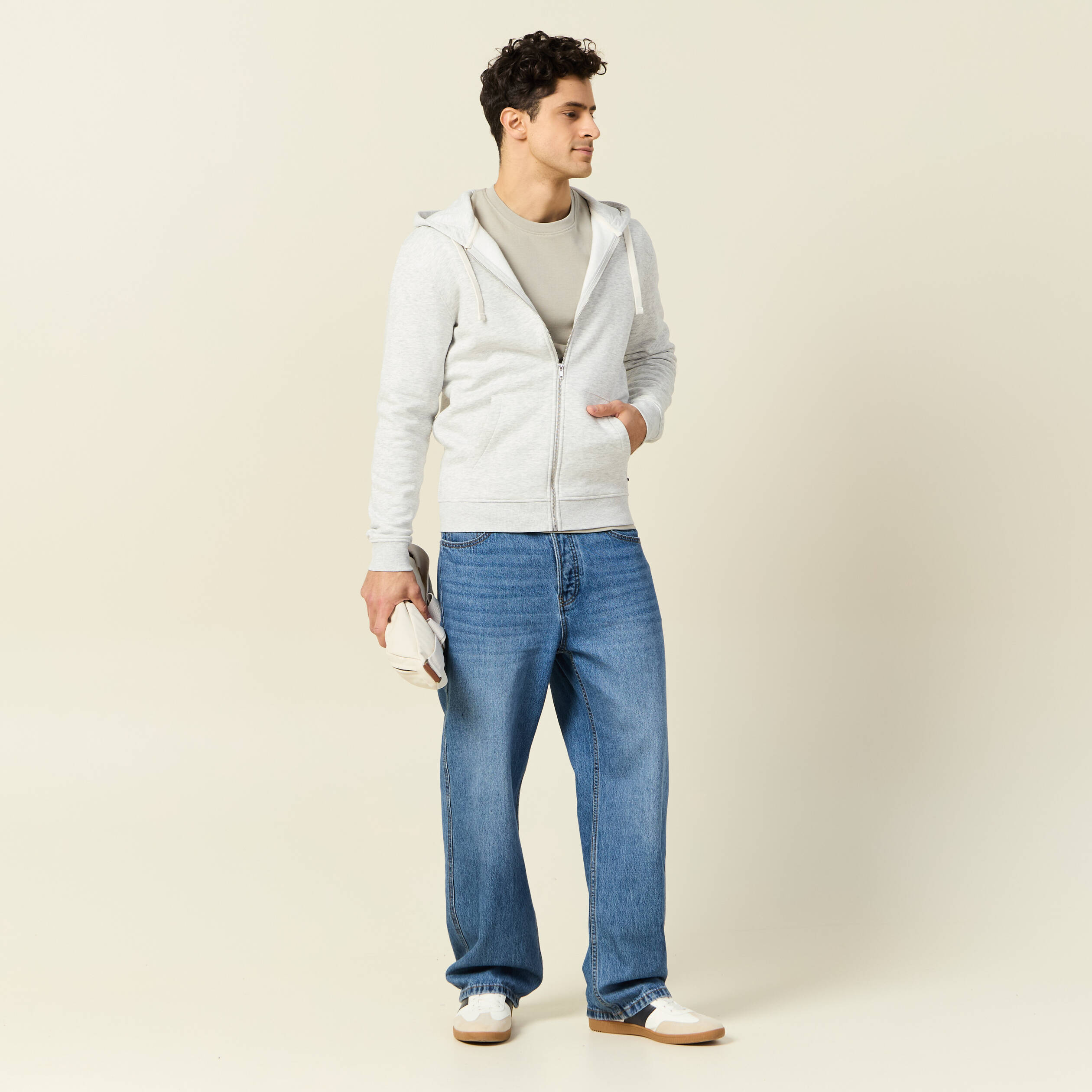 sweat eco responsable gris homme Sweat éco-responsable gris homme