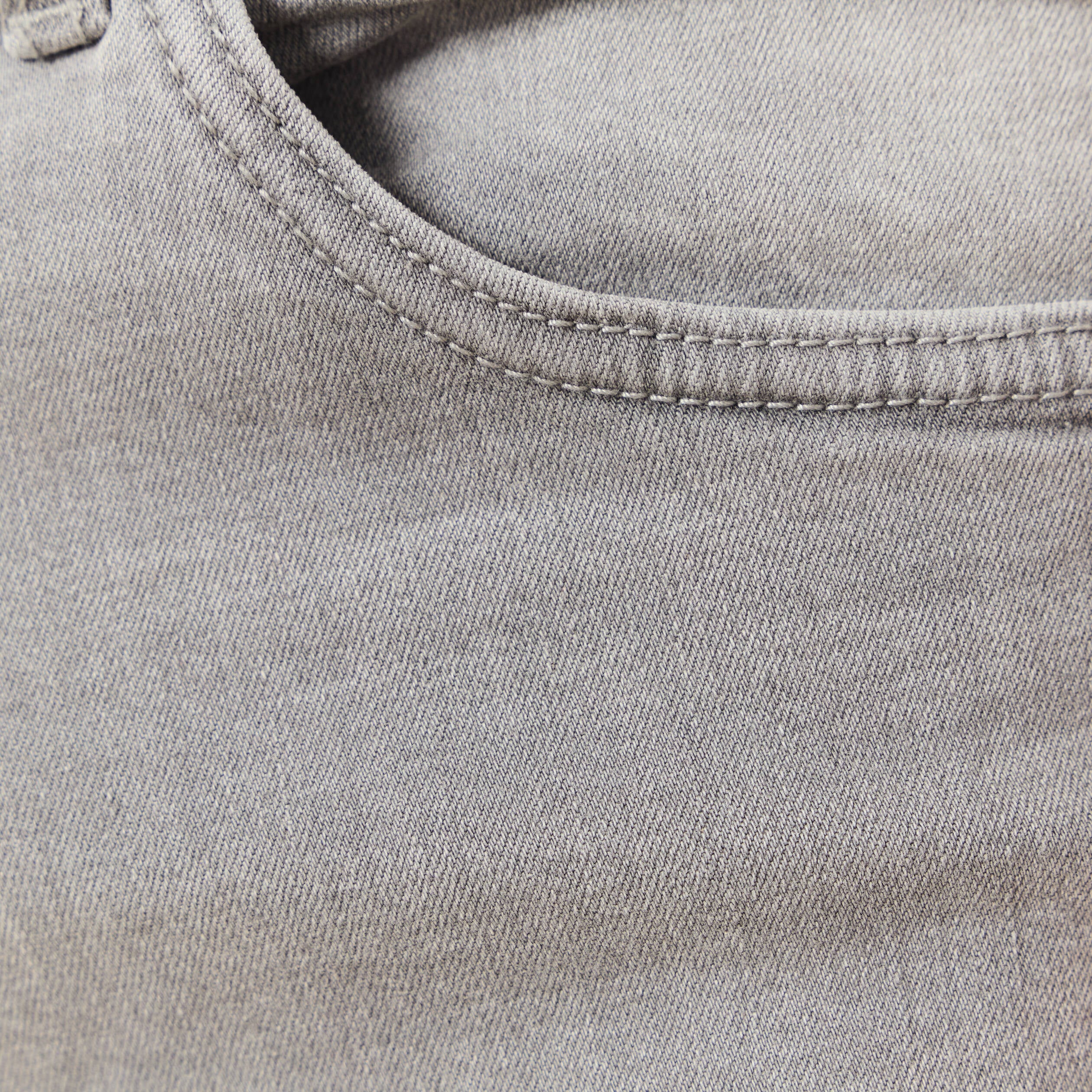 Jeans slim longueur 32 denim snow gris homme