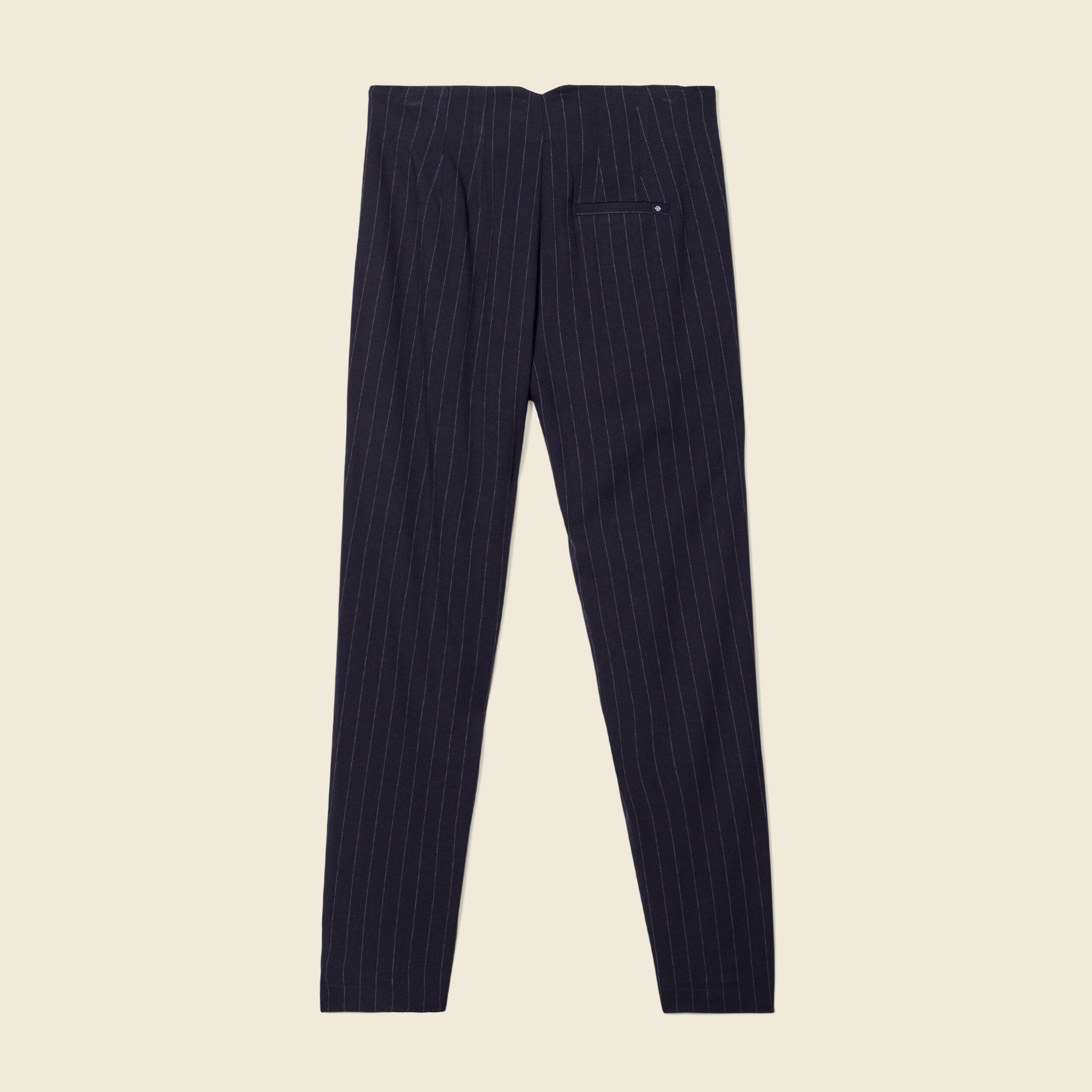 Pantalon cigarette bleu femme Vibs