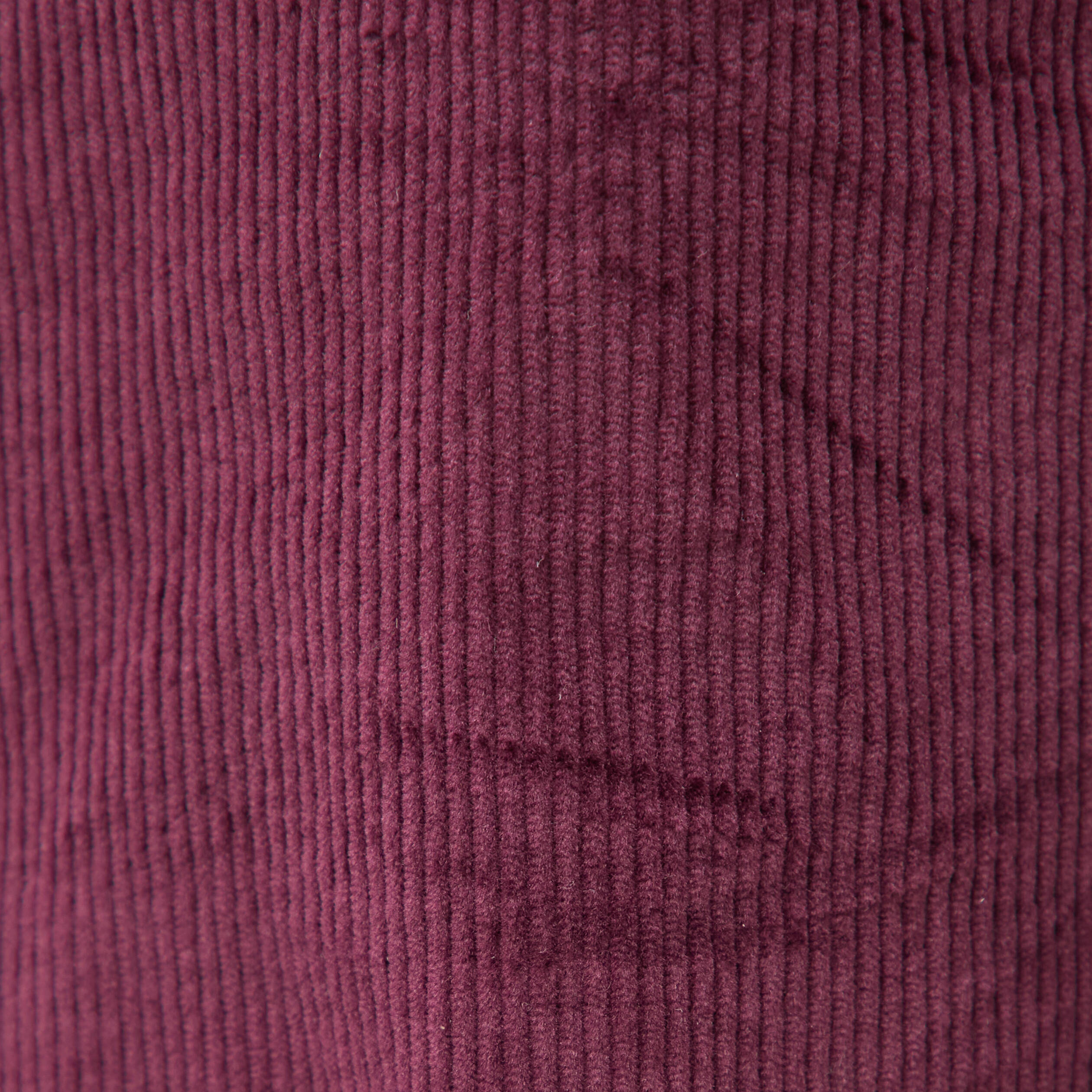 Jupe taille haute en velours prune femme