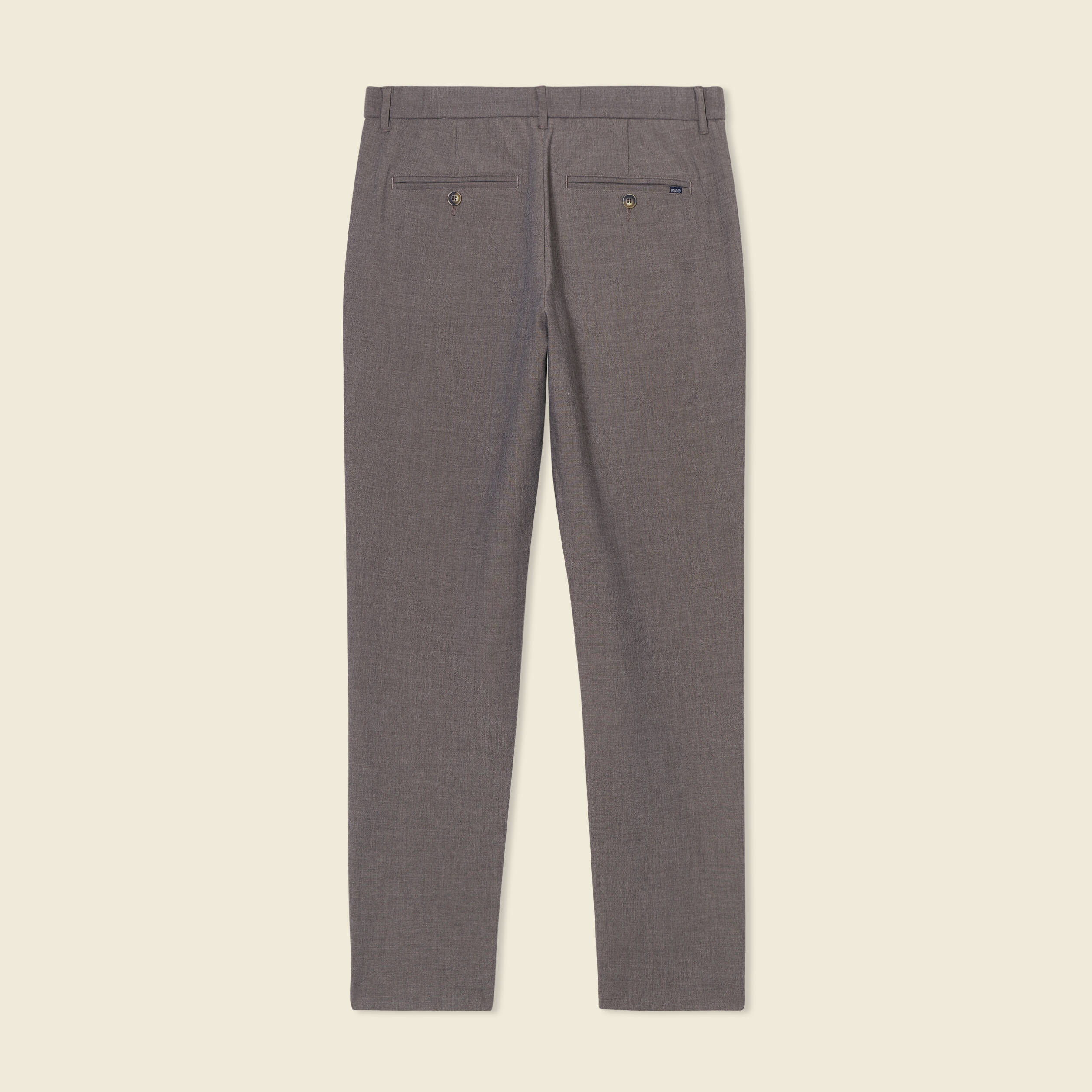 pantalon chino jogger taupe homme Pantalon chino jogger taupe homme