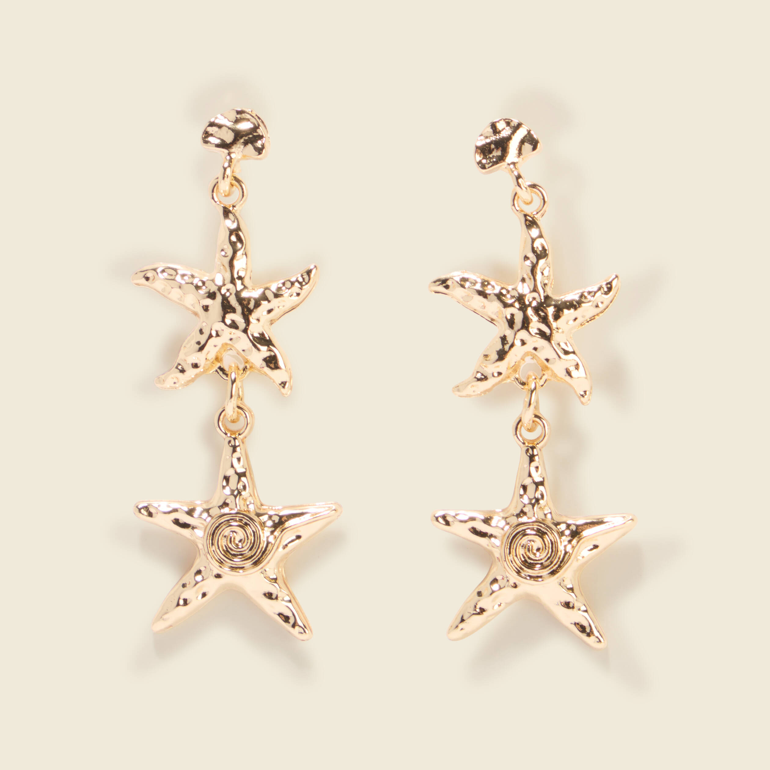 Boucles d'oreilles couleur or femme