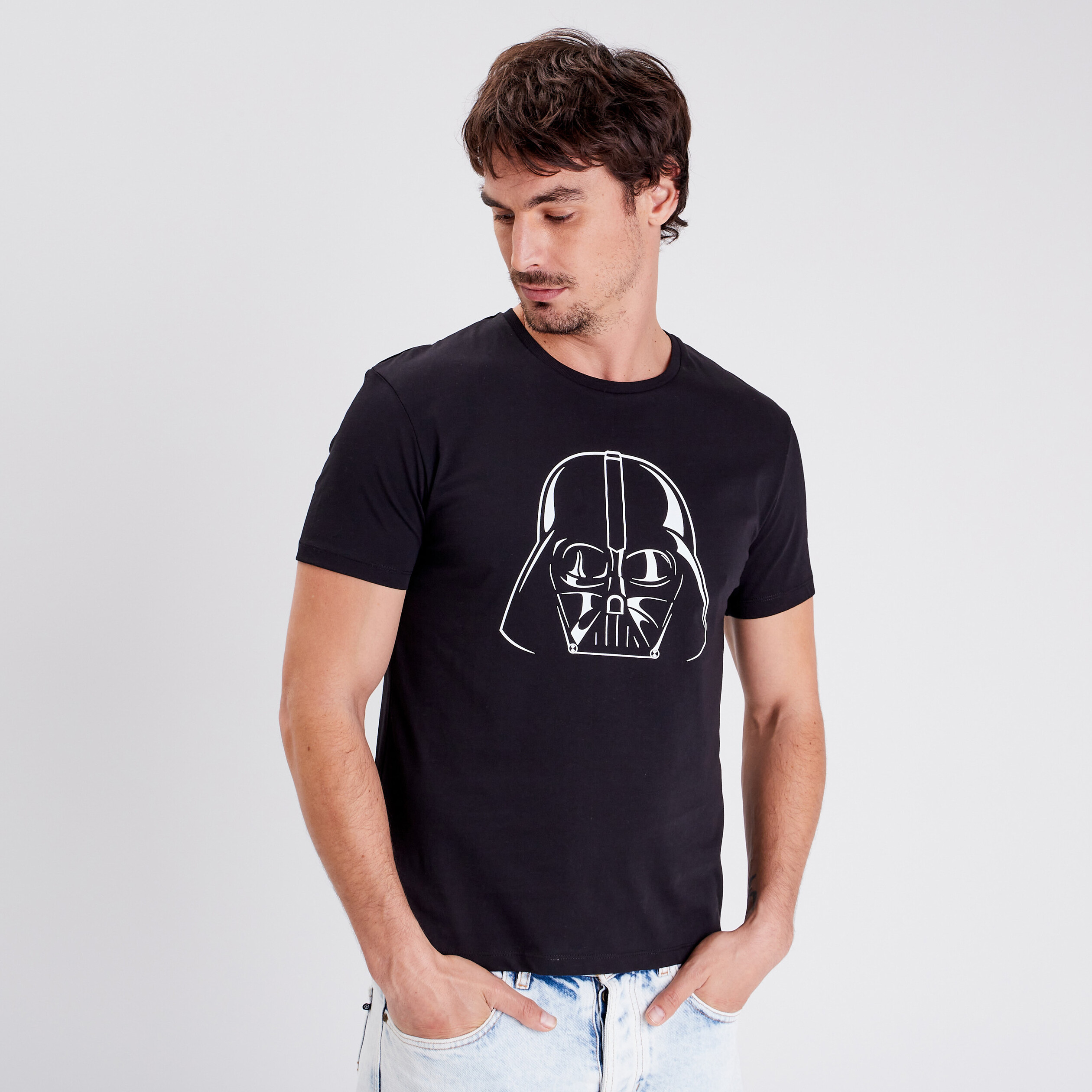 T-shirt Star Wars noir homme