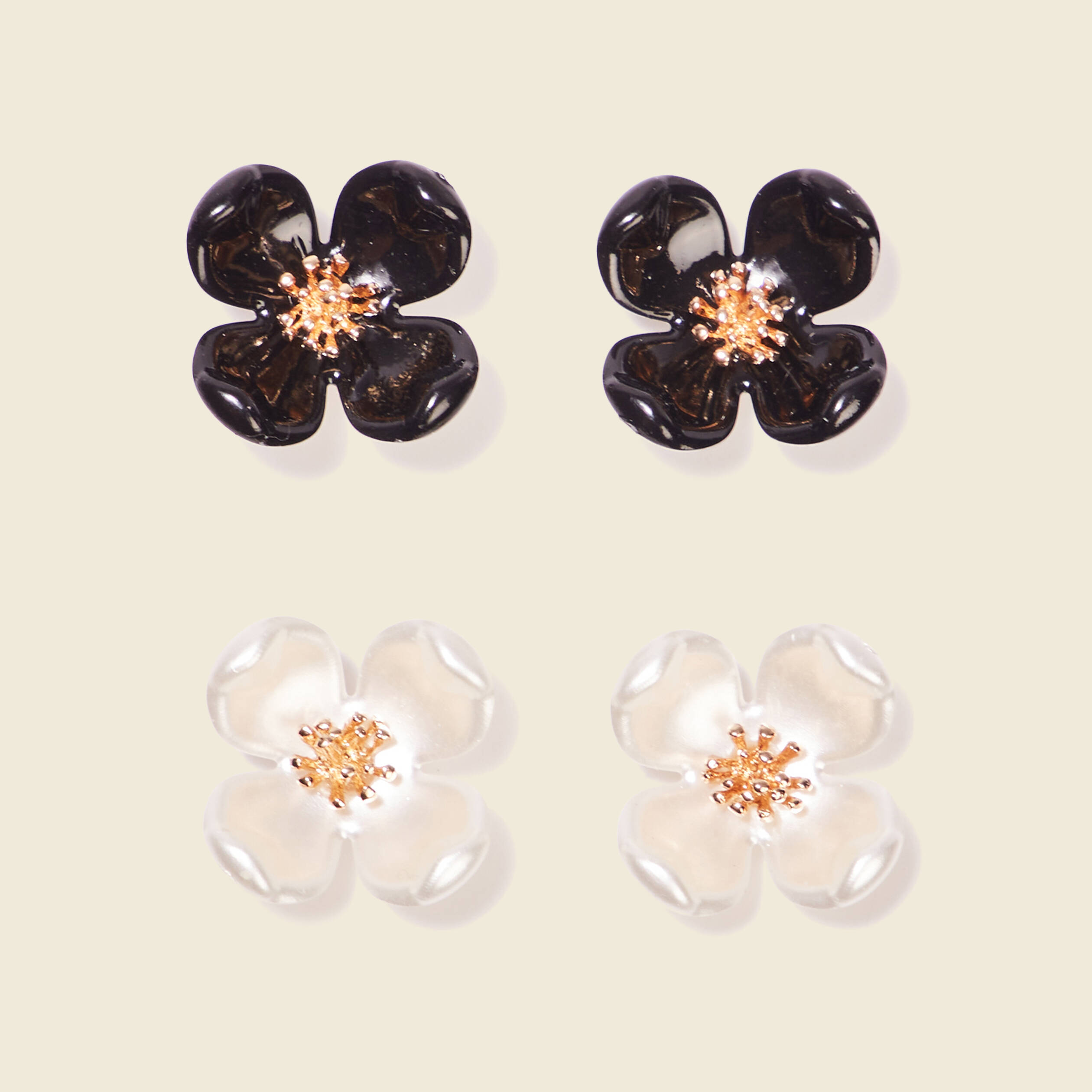 lot 2 boucles doreilles multicolore femme Lot 2 boucles d'oreilles multicolore femme