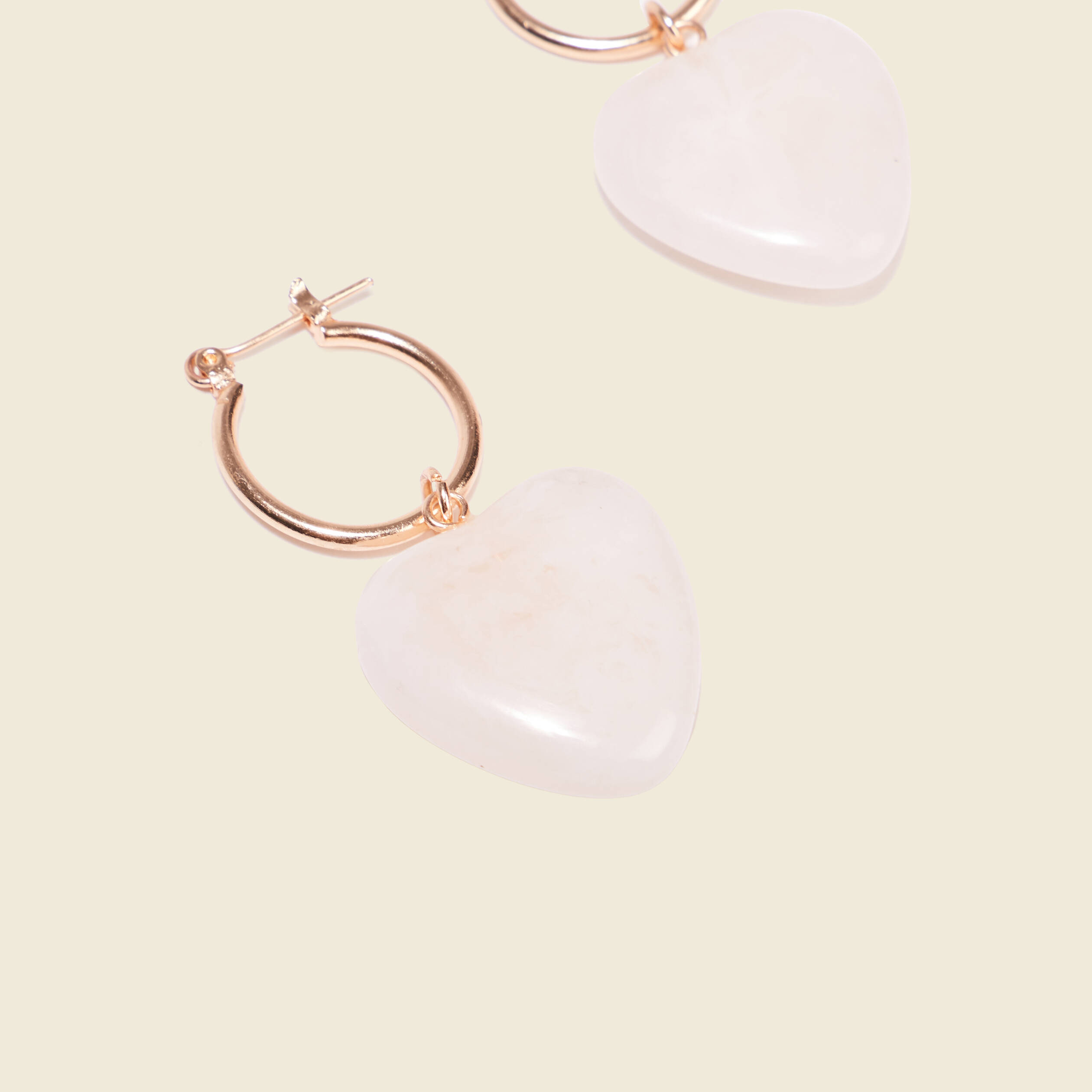 boucles doreilles pendantes ecru femme Boucles d'oreilles pendantes ecru femme