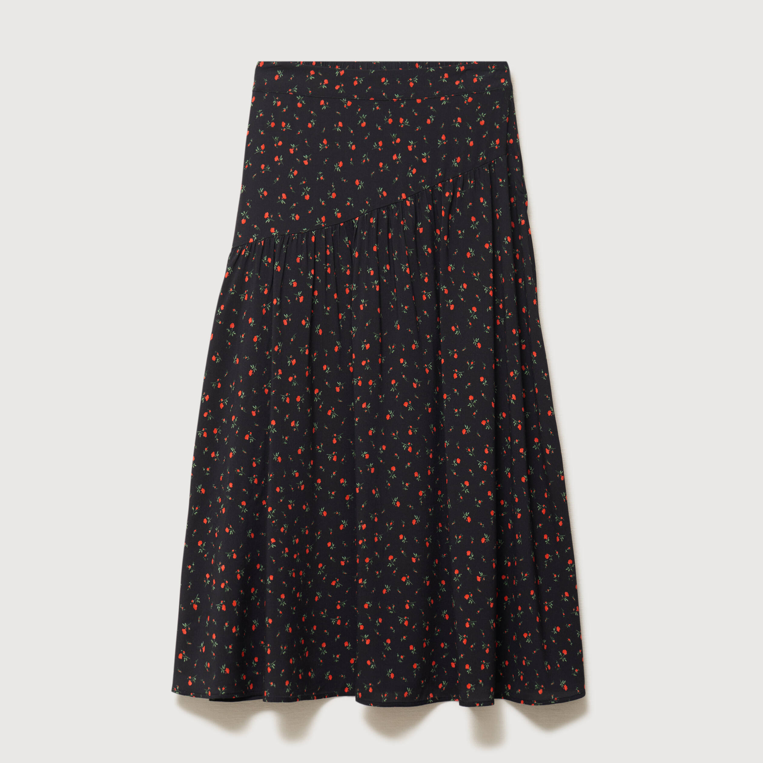Jupe longue noir femme
