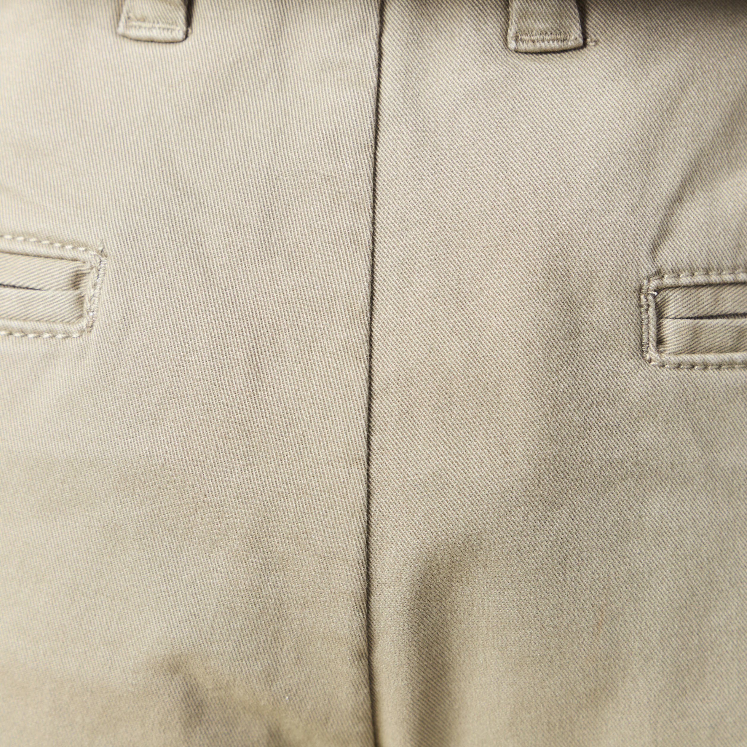 Chino coupe straight vert kaki homme