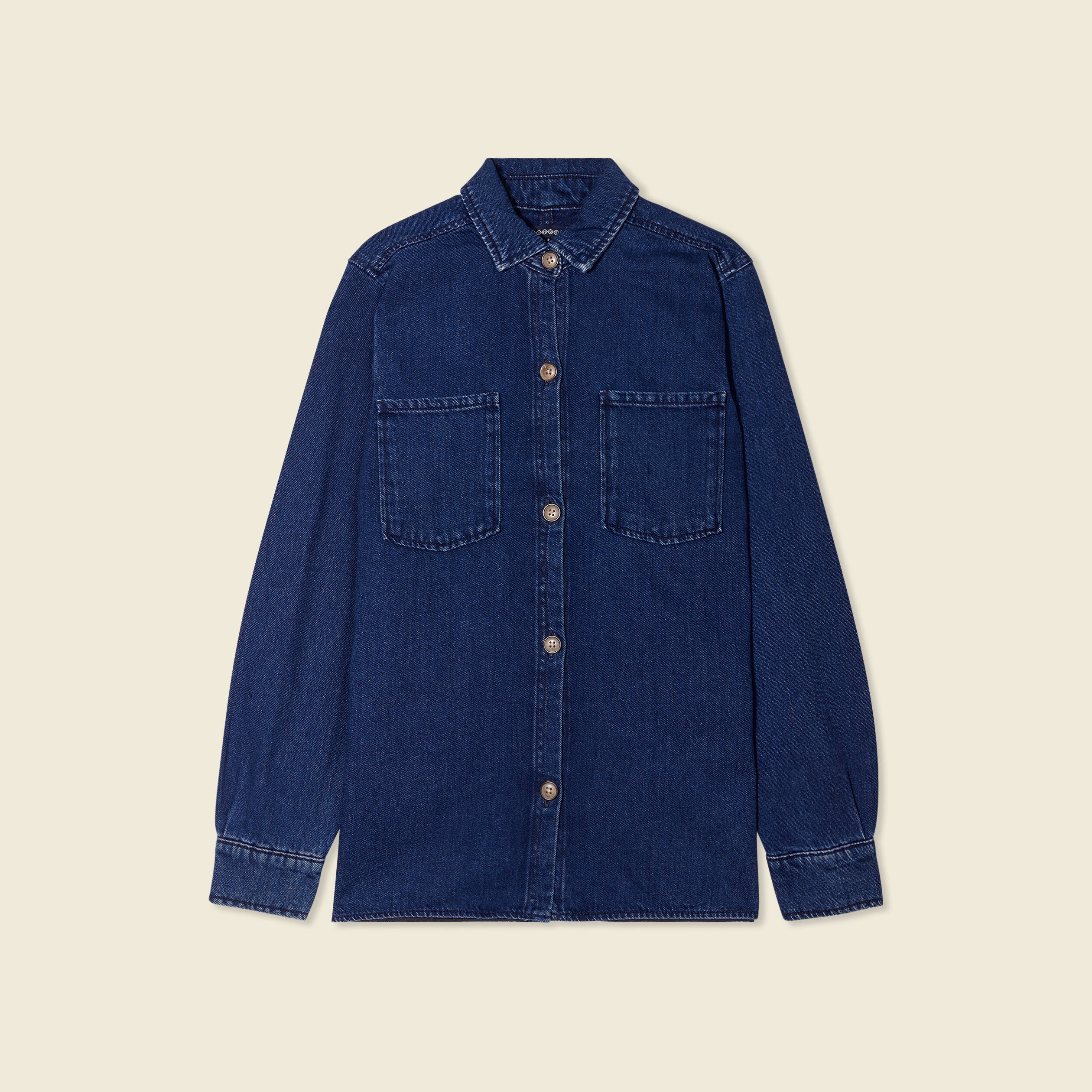 surchemise en jean denim brut femme Surchemise en jean denim brut femme
