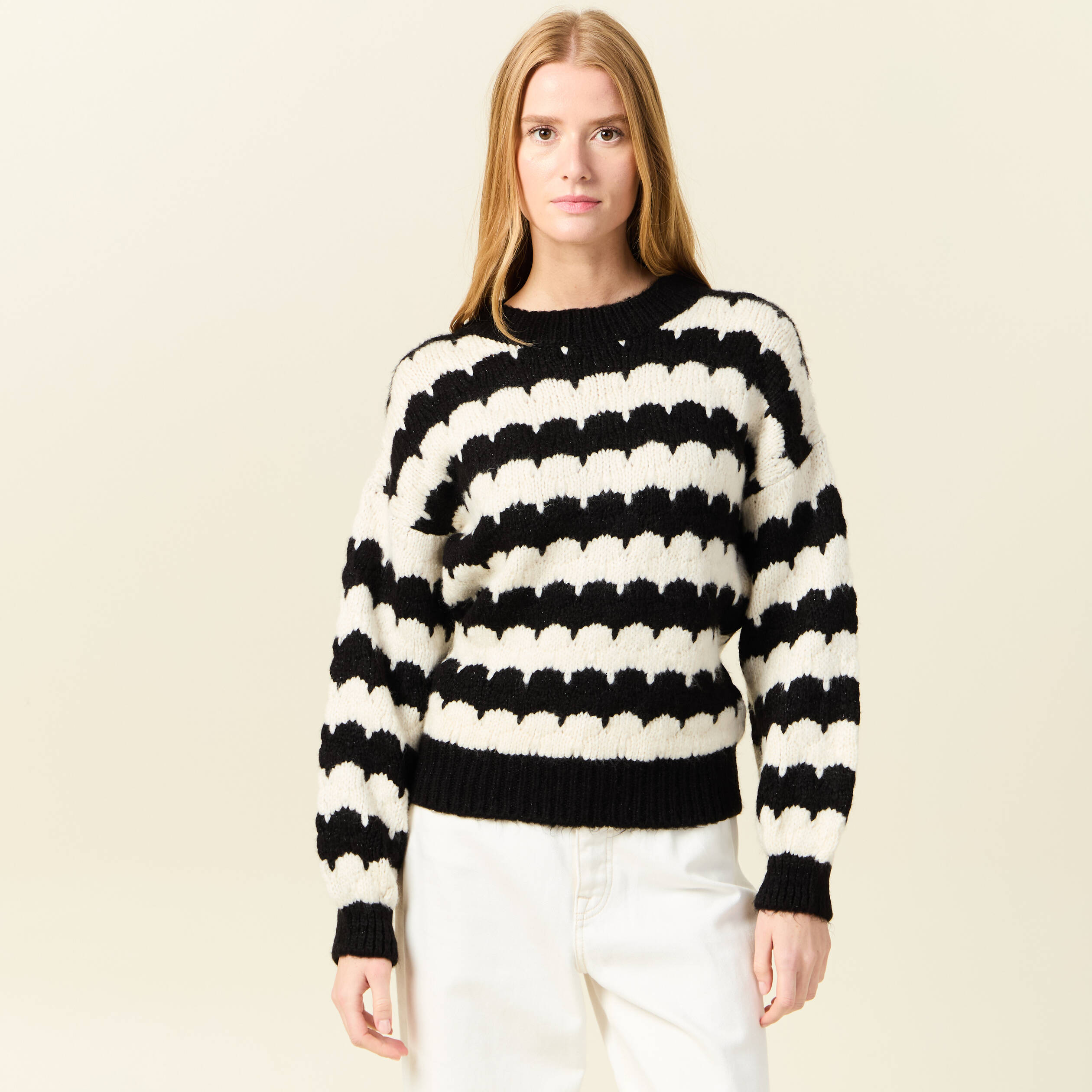 pull manches longues noir femme Pull manches longues noir femme