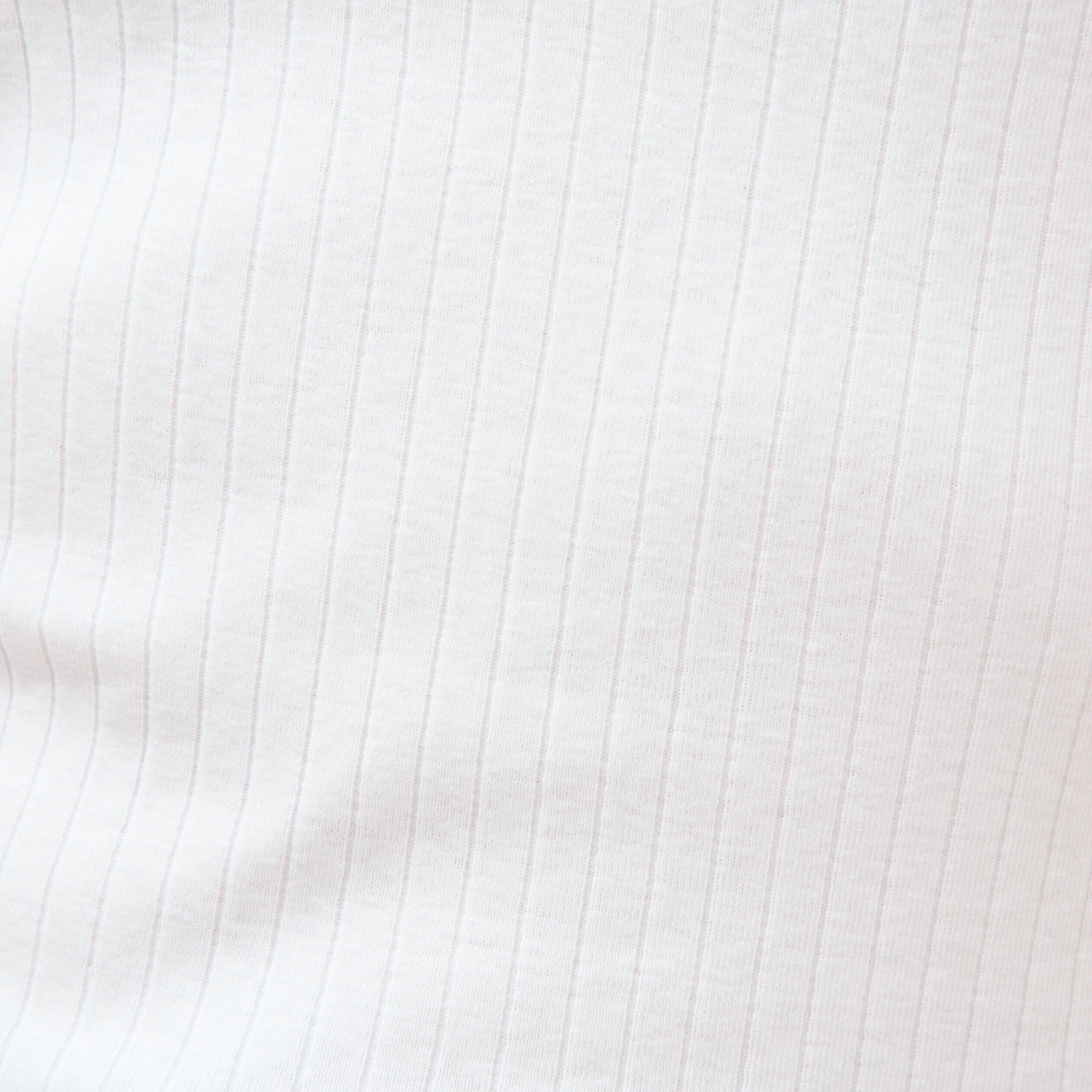 Polo manches courtes blanc femme