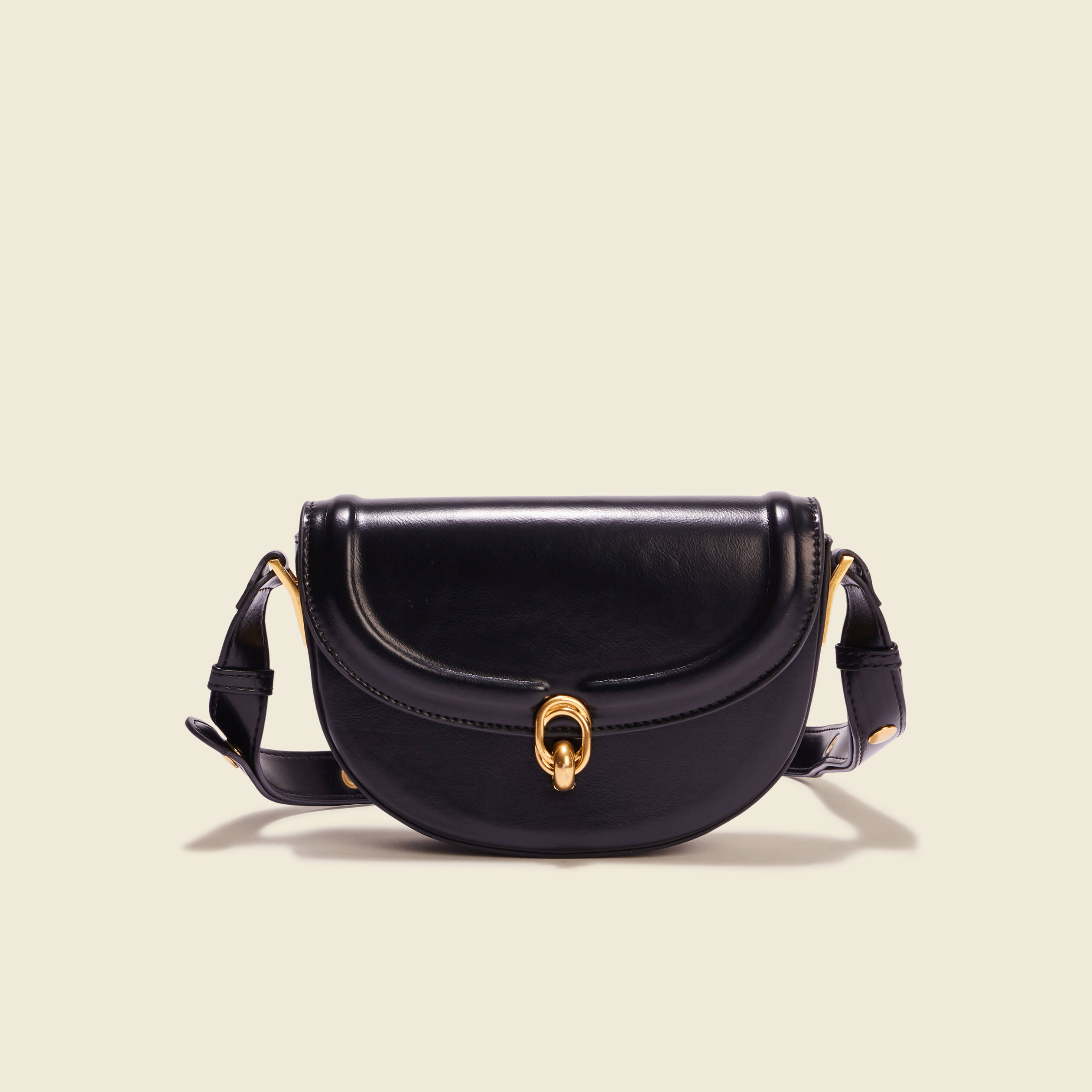 Sac besace en bandoulière noir femme