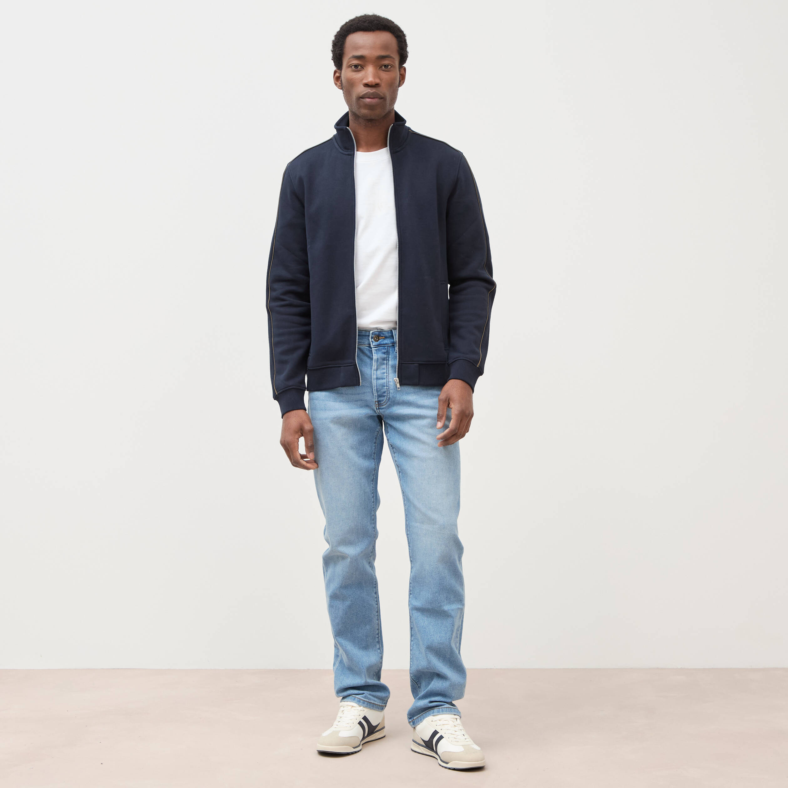 Jeans regular longueur 34 denim used homme