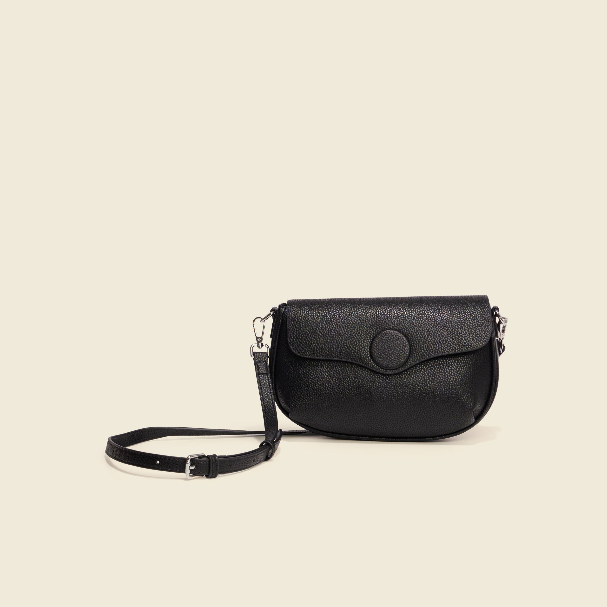 sac a rabat noir femme Sac à rabat noir femme